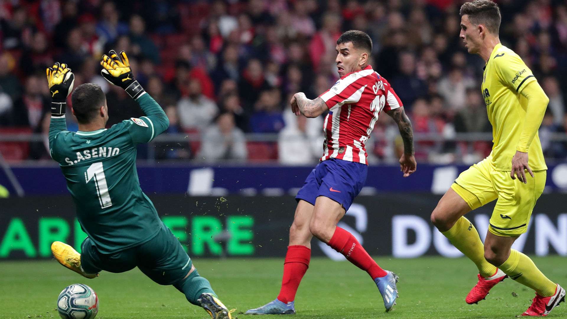 Angel Correa Asenjo Atletico Madrid Villarreal LaLiga