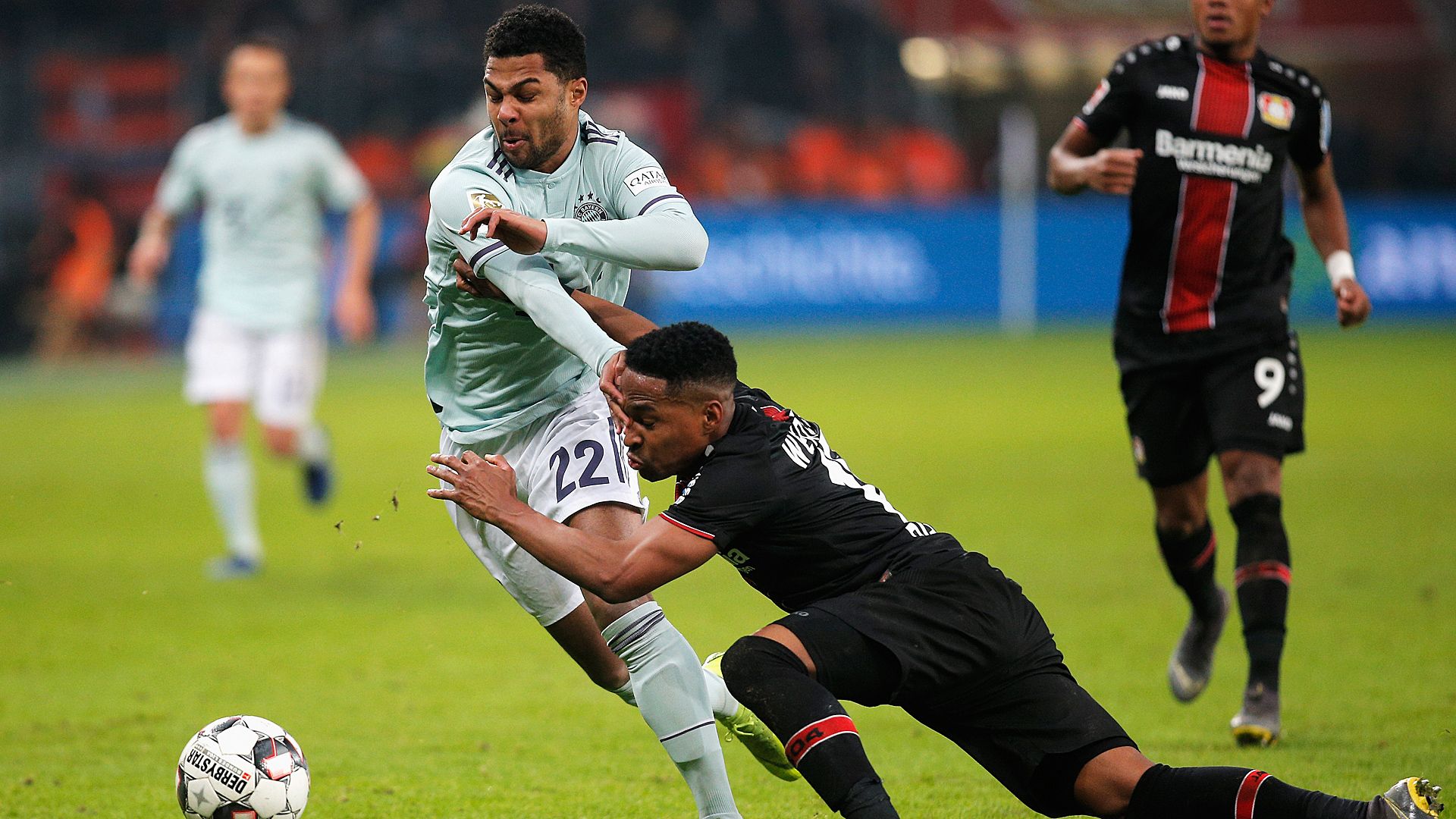 Serge Gnabry FC Bayern Bayer Leverkusen