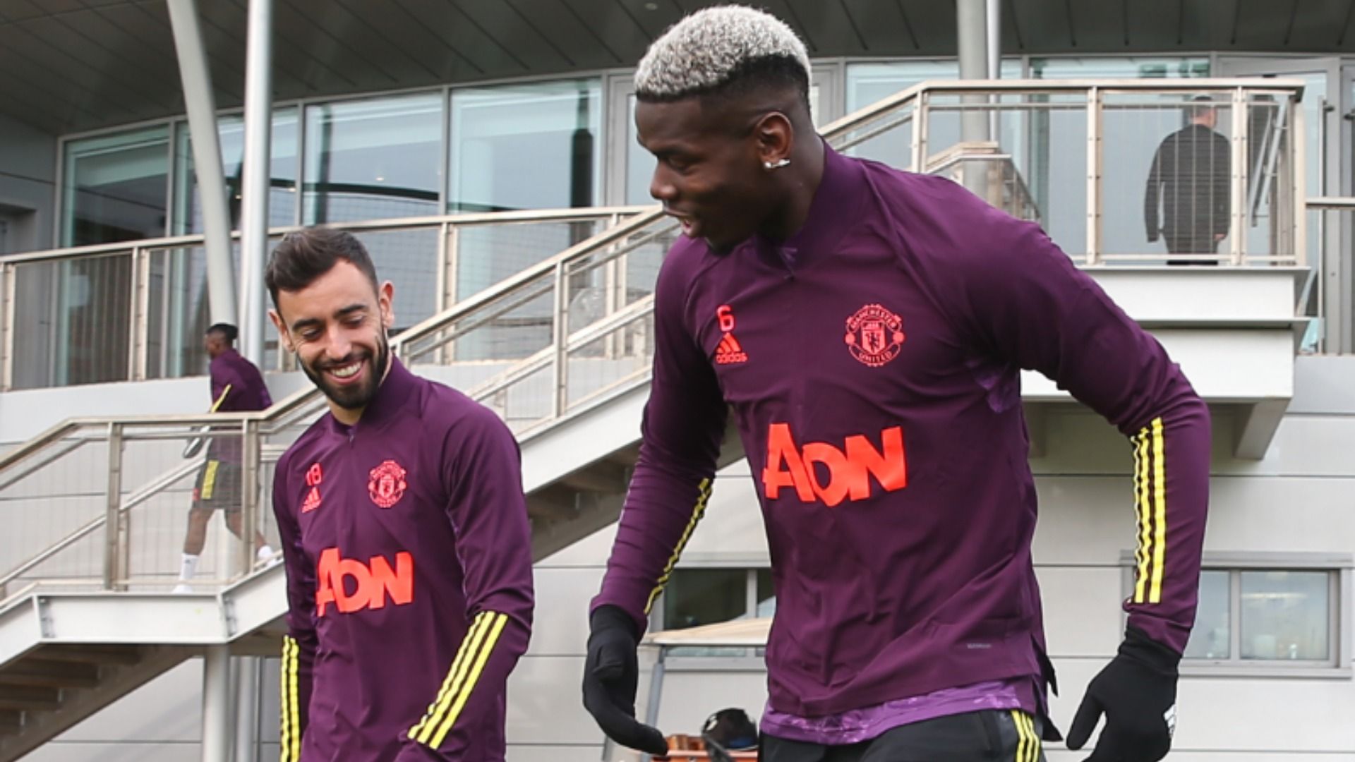 Bruno Fernandes and Paul Pogba