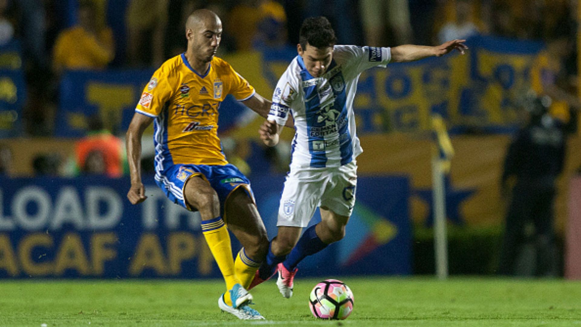 Guido Pizarro Hirving Lozano Tigres Pachuca Concachampions 2017