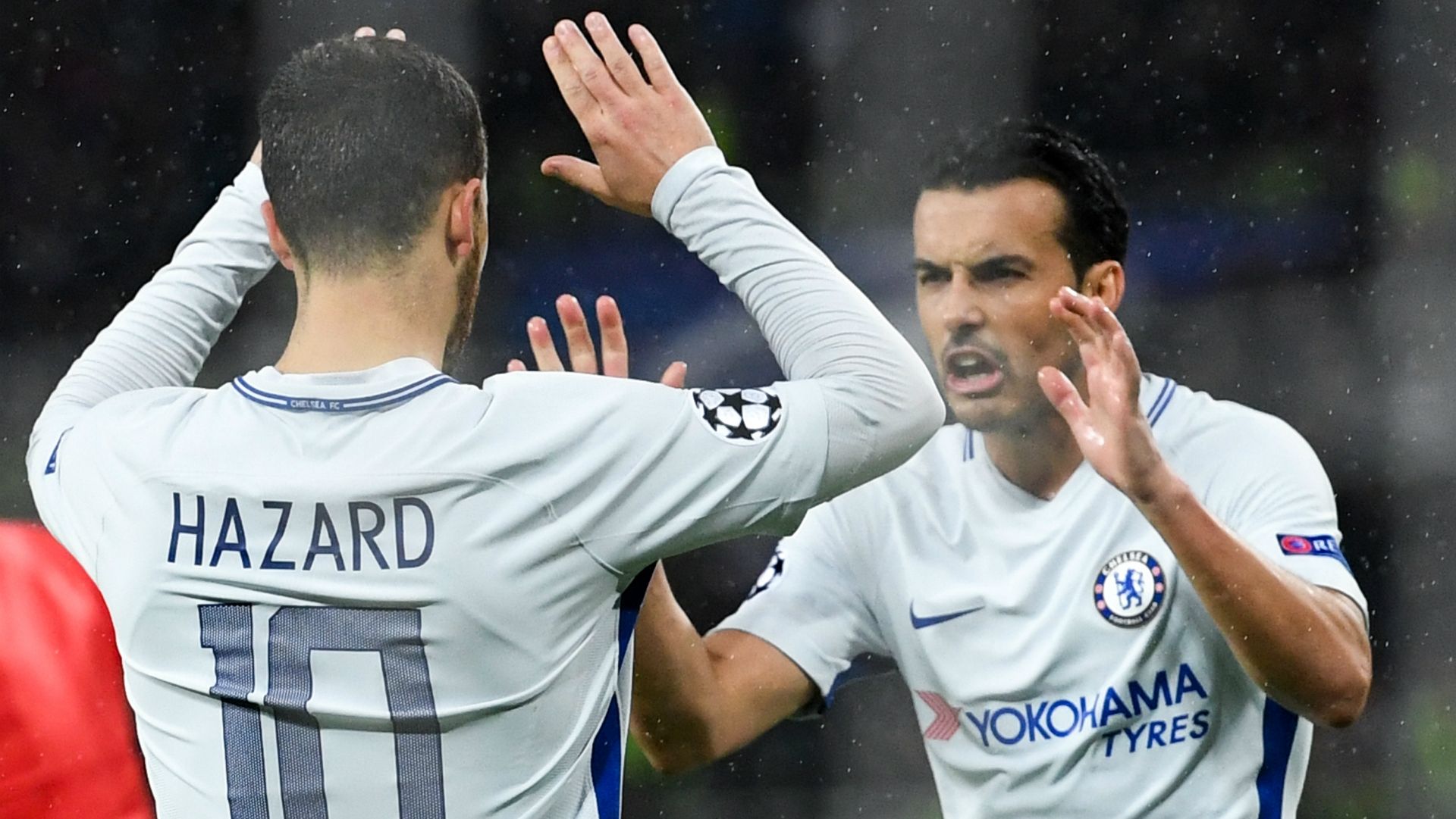 Eden Hazard Pedro Chelsea