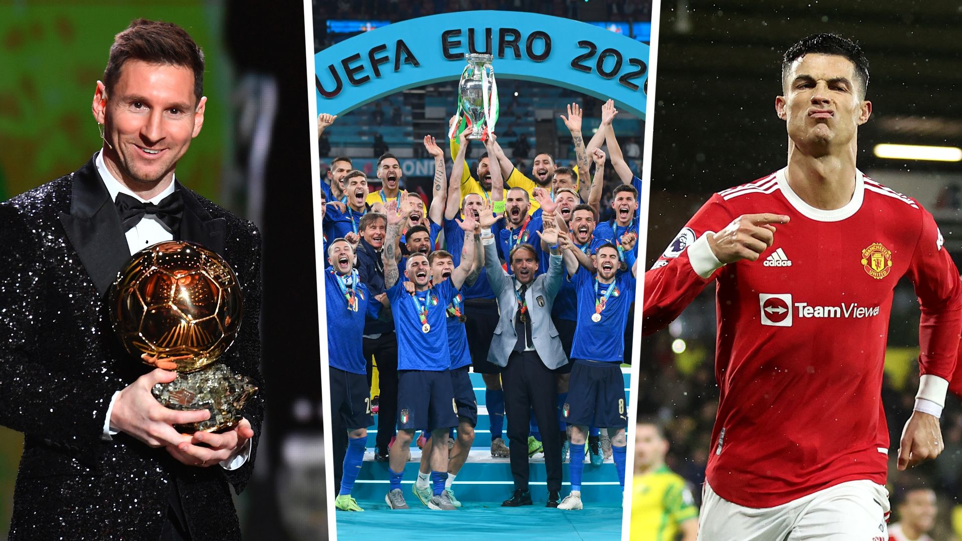 Messi Ronaldo Italy Euro 2020