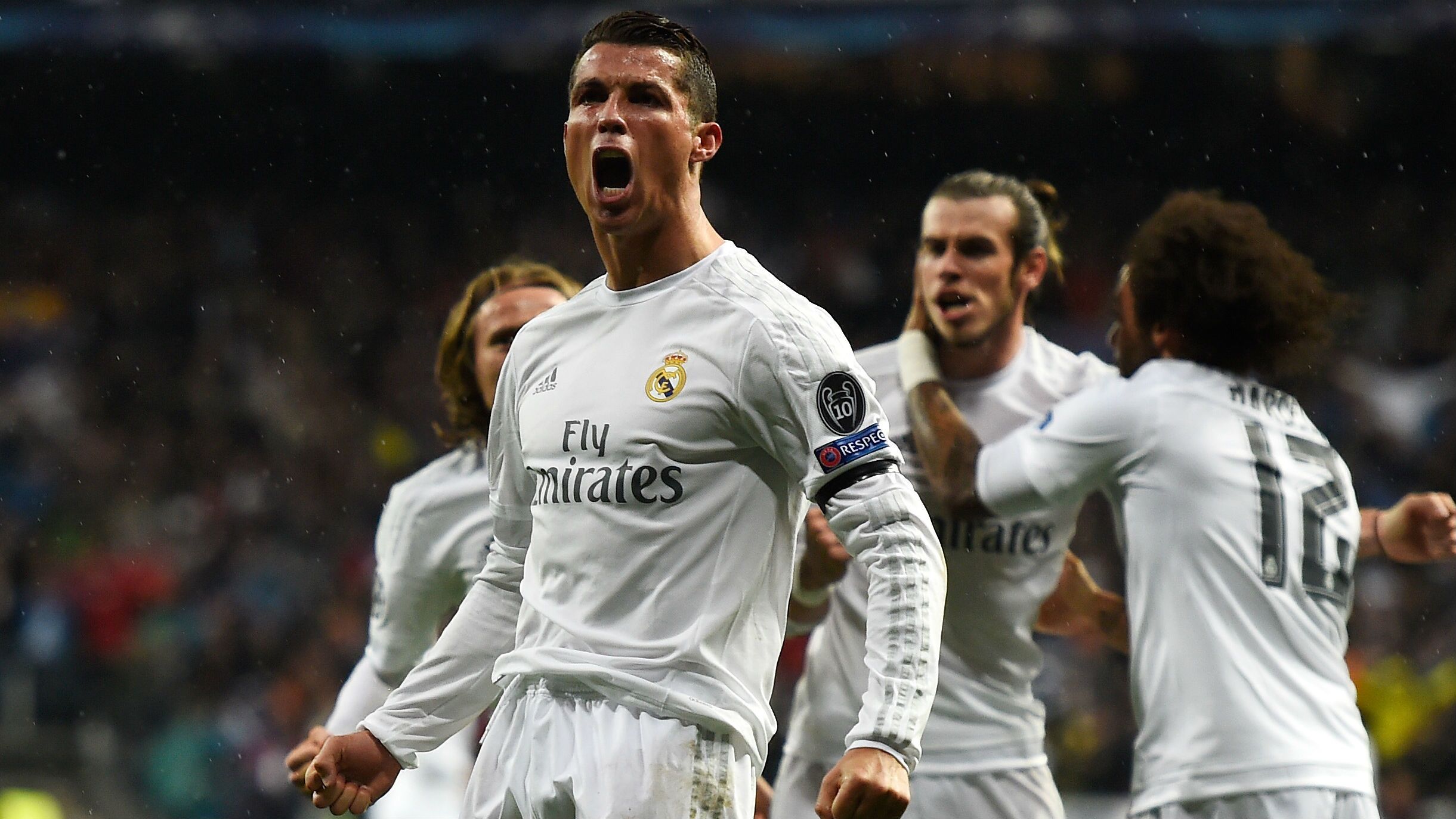 Cristiano Ronaldo Real Madrid Wolfsburg 12042016