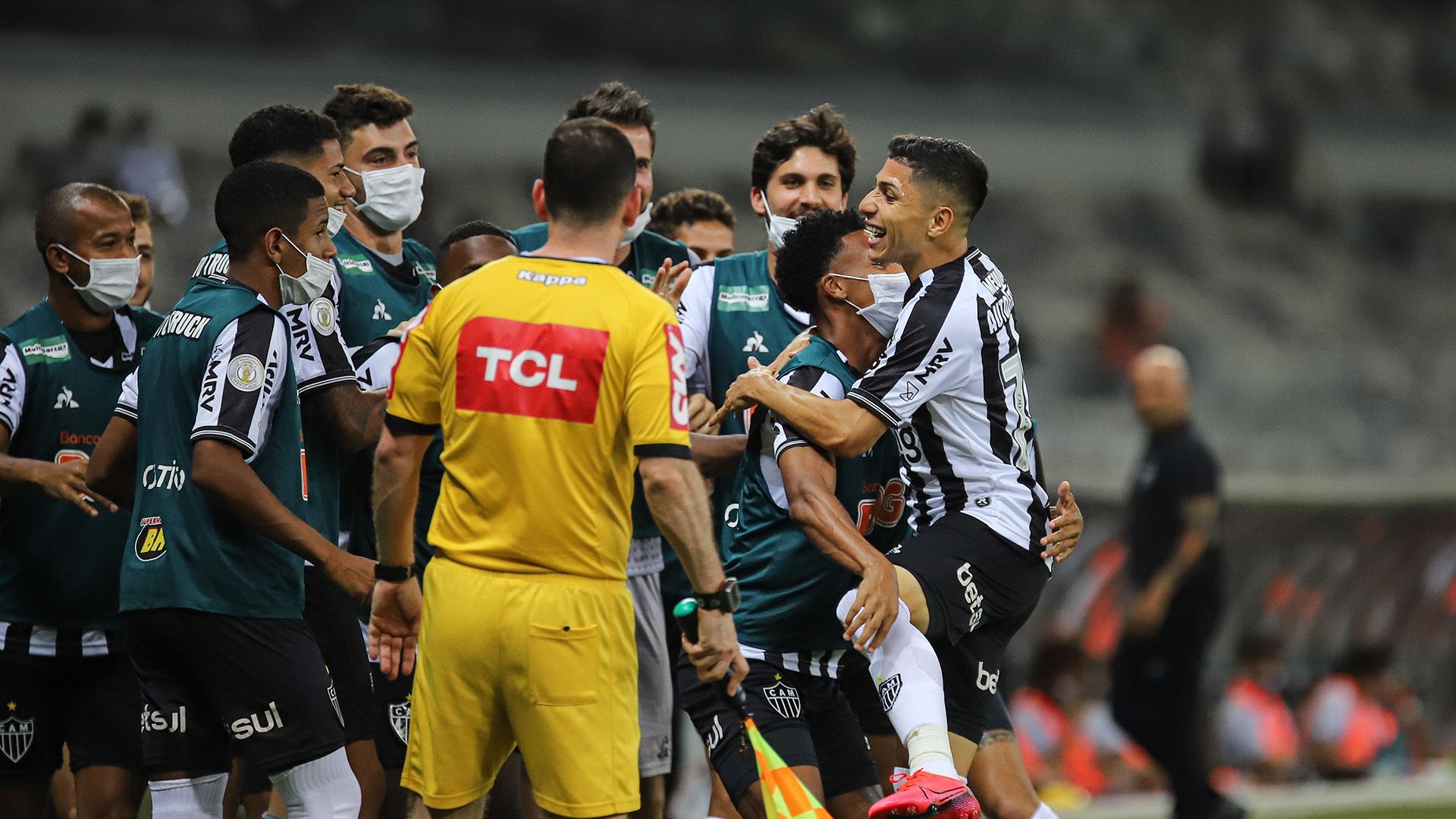 Savarino Atlético-MG Vasco Brasileirão 04102020