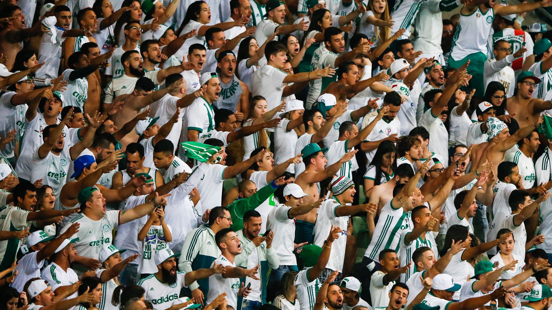Torcida Palmeiras Barcelona-EQU Libertadores 09082017