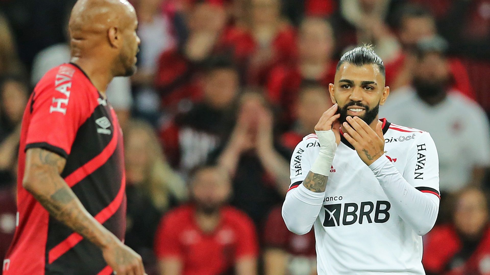 Gabigol Flamengo Athletico-PR 2022