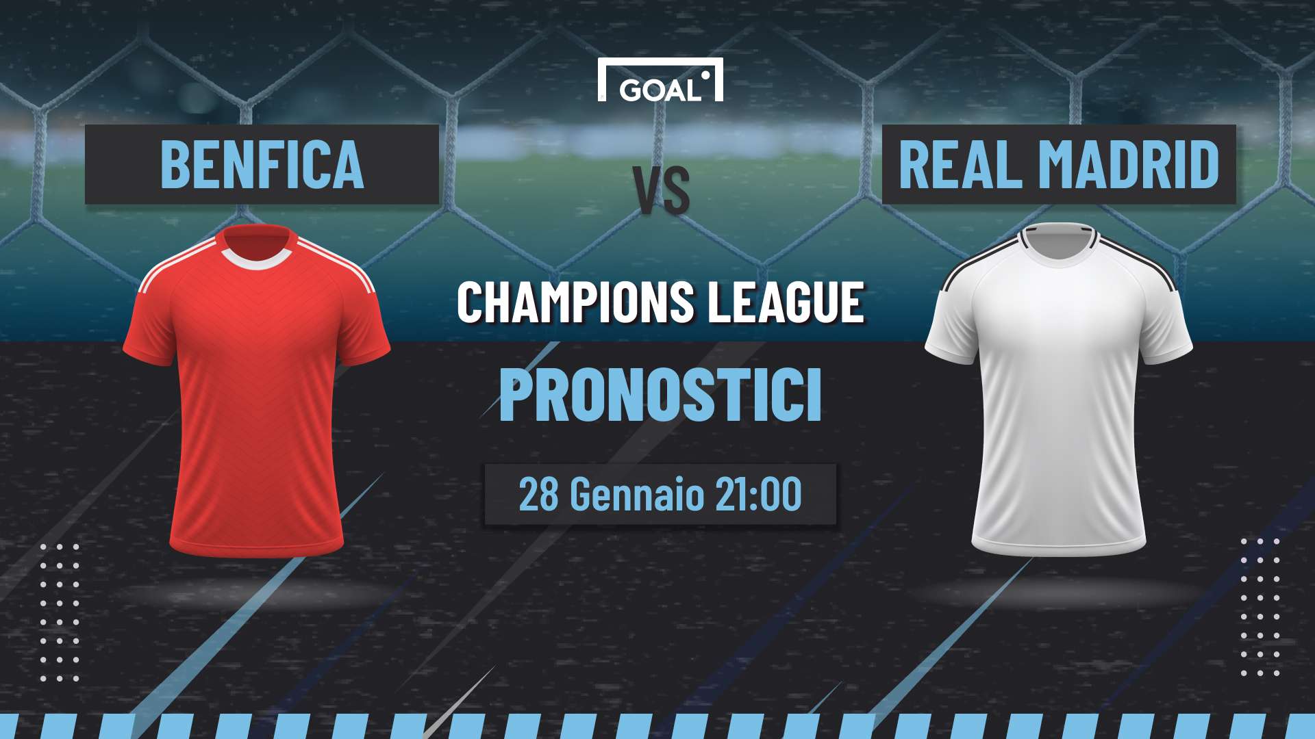 pronostici Benfica - Real Madrid