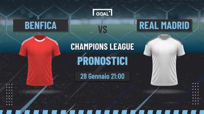pronostici Benfica - Real Madrid