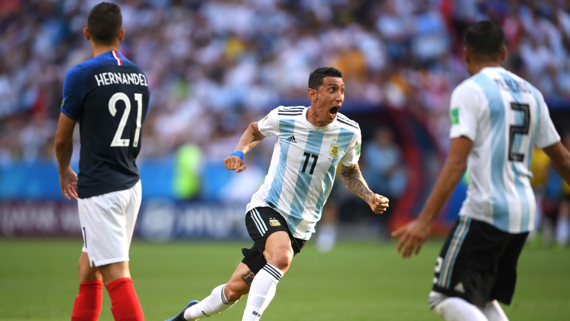 Di Maria Argentina France Francia World Cup  2018 30062018