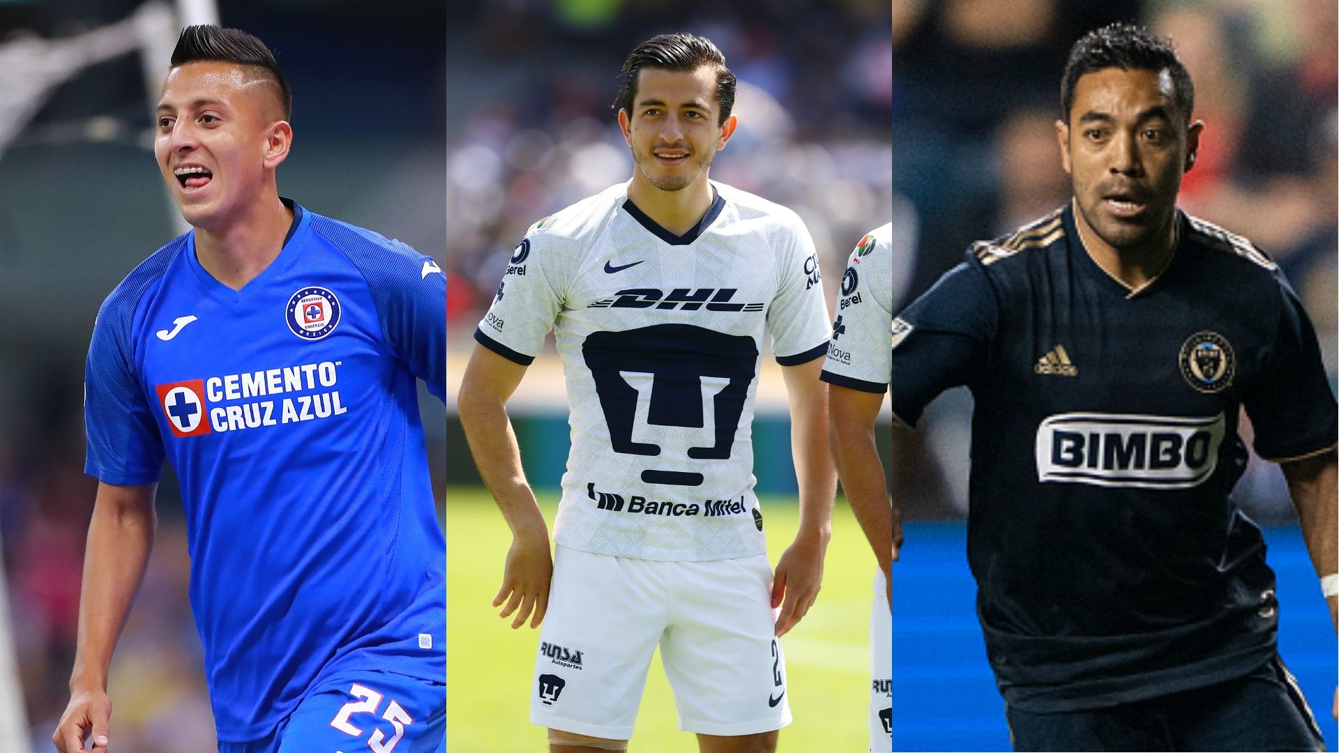 Roberto Alvarado - Alan Mozo - Marco Fabián