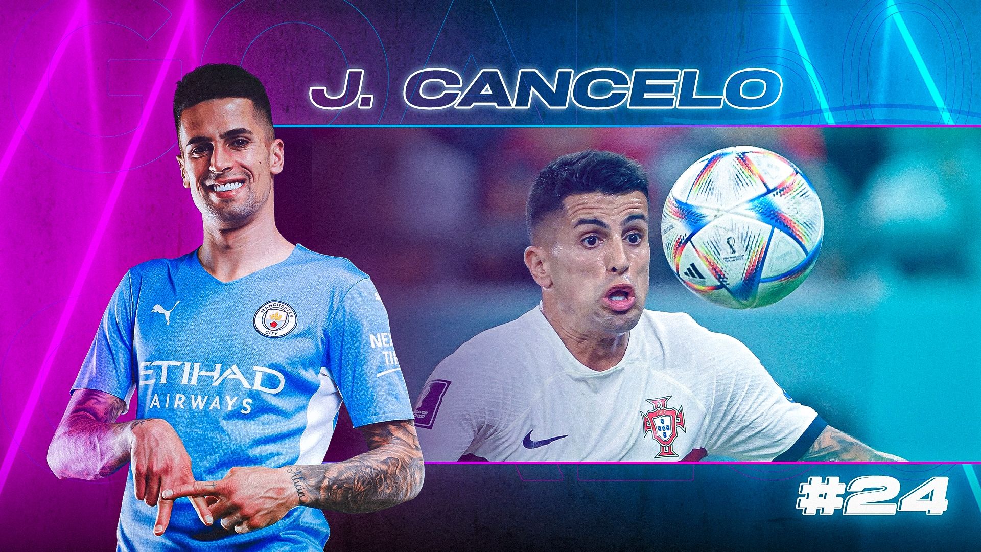 GOAL50 2022 João Cancelo GFX Ranking