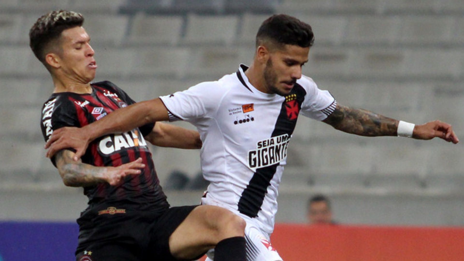 Alberto Valentim Vasco Atlético-PR Brasileirão 29 08 2018