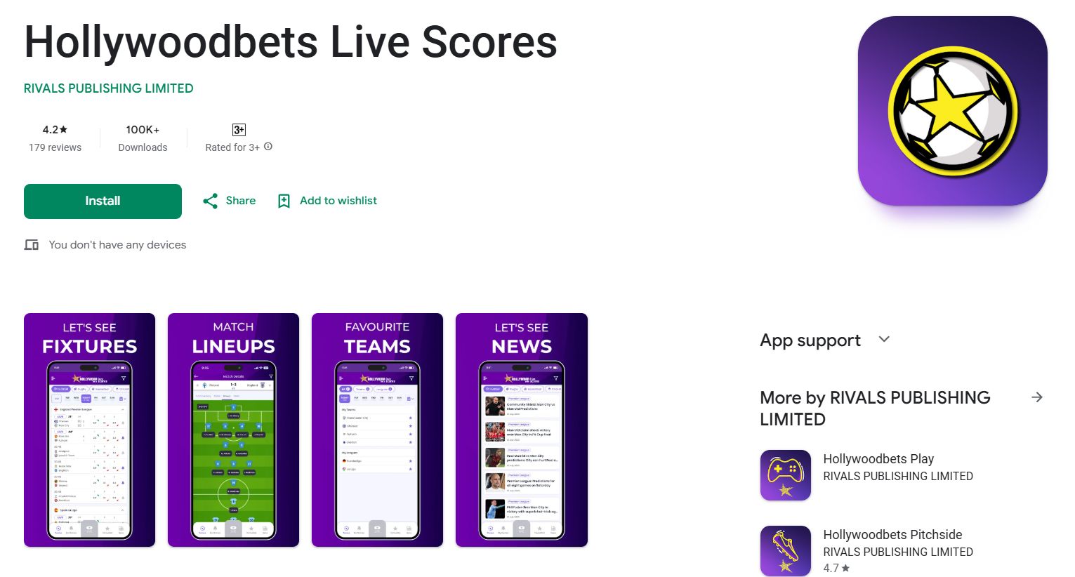 Hollywoodbets App Google Play Android
