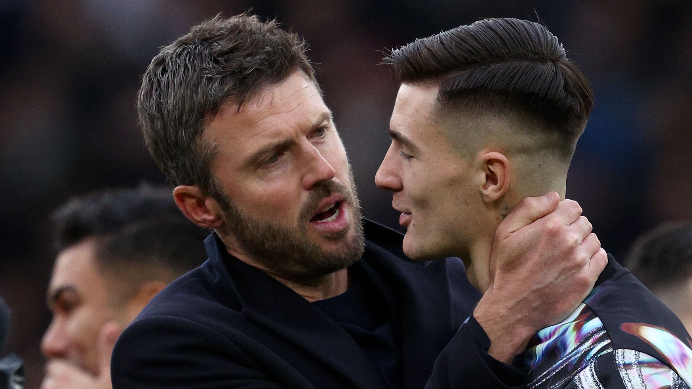 Benjamin Sesko Michael Carrick