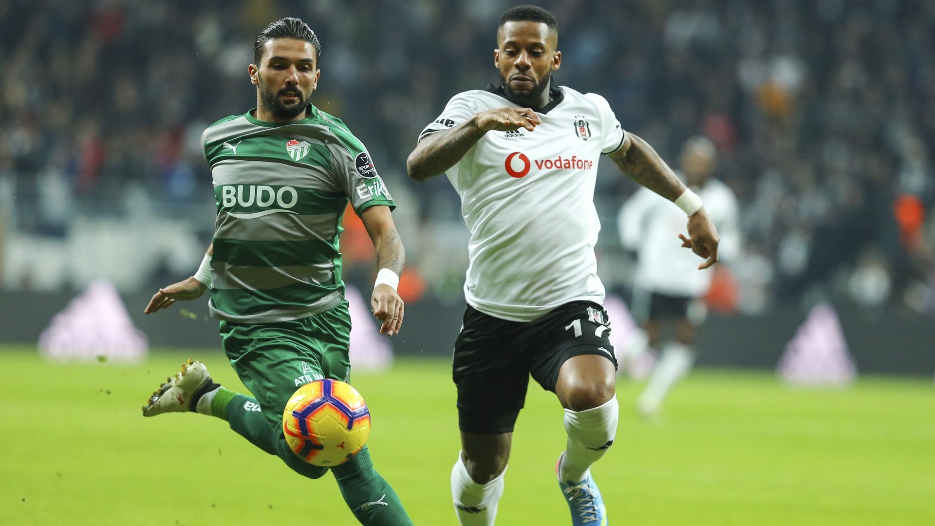 Umut Meras Jeremain Lens Besiktas Bursaspor STSL 02092019