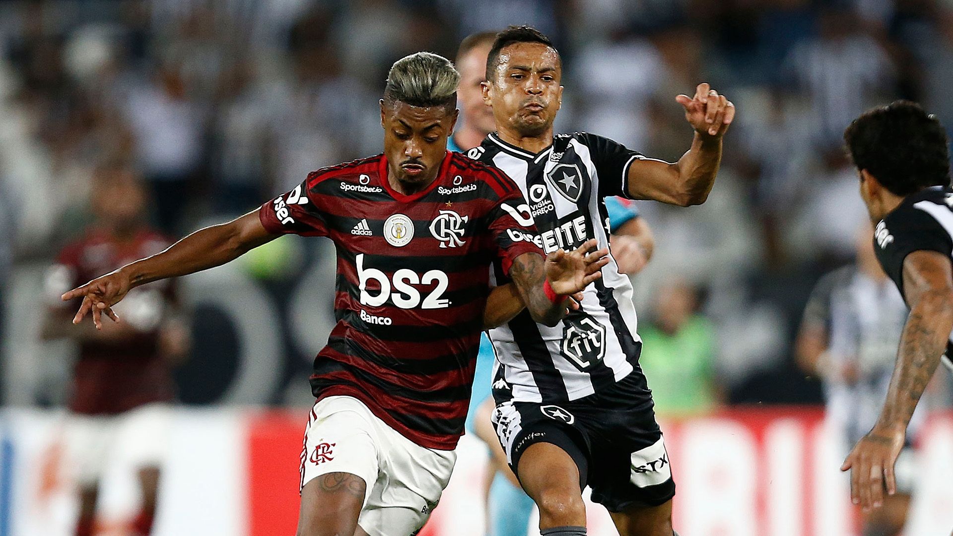 Bruno Henrique Cícero Botafogo Flamengo Brasileirão 07 11 2019