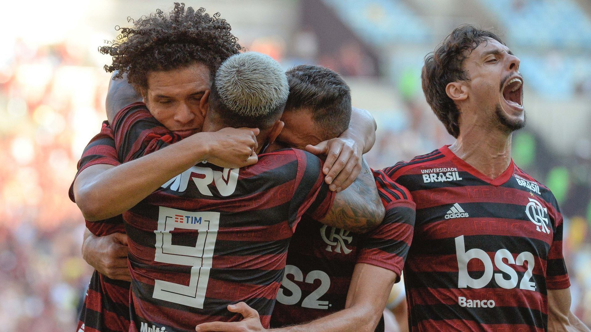 Willian Arão Gabigol Flamengo 21042019