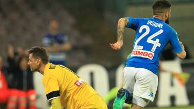 Insigne Napoli Udinese Serie A