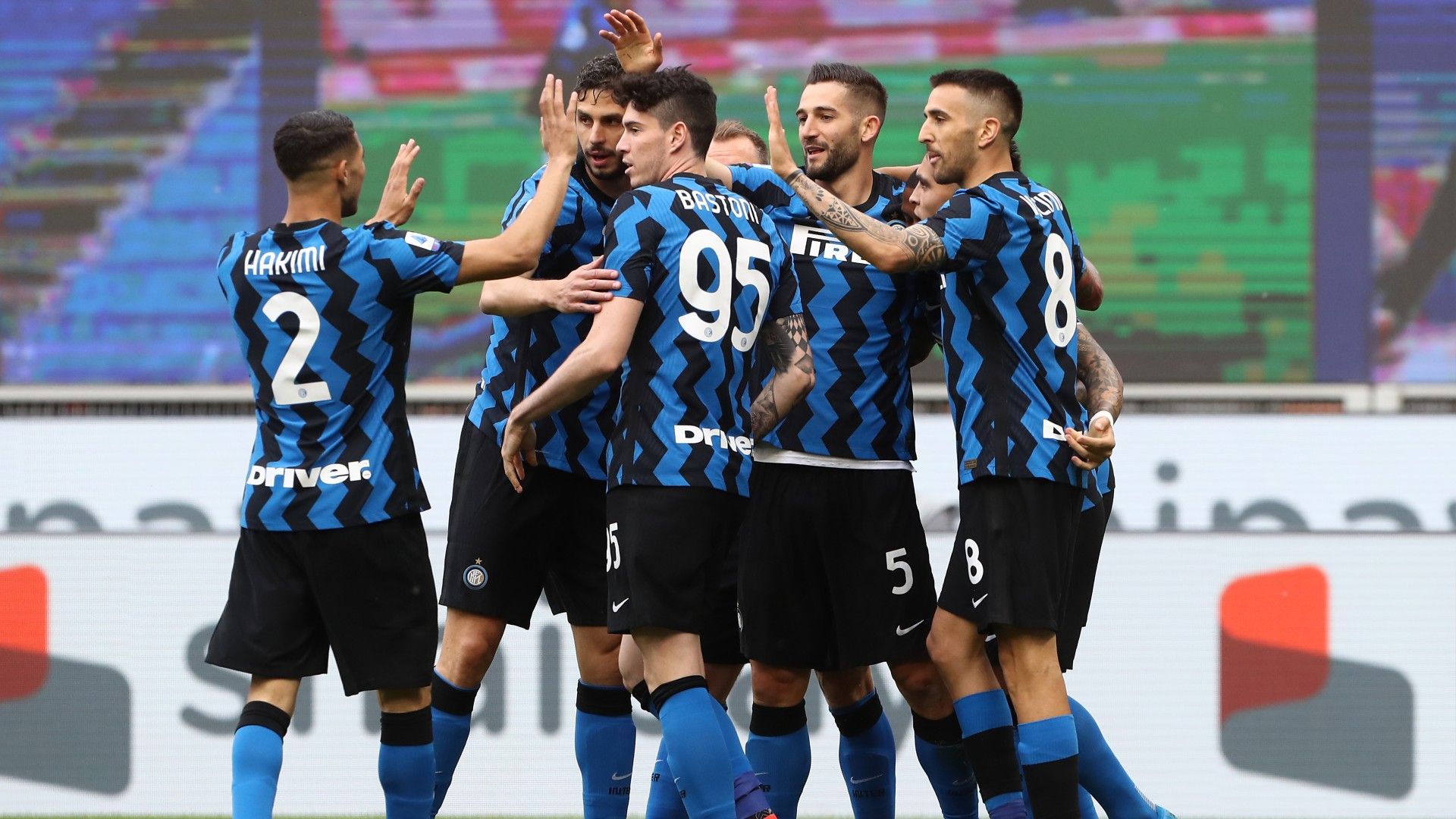 Inter celebrate 2021