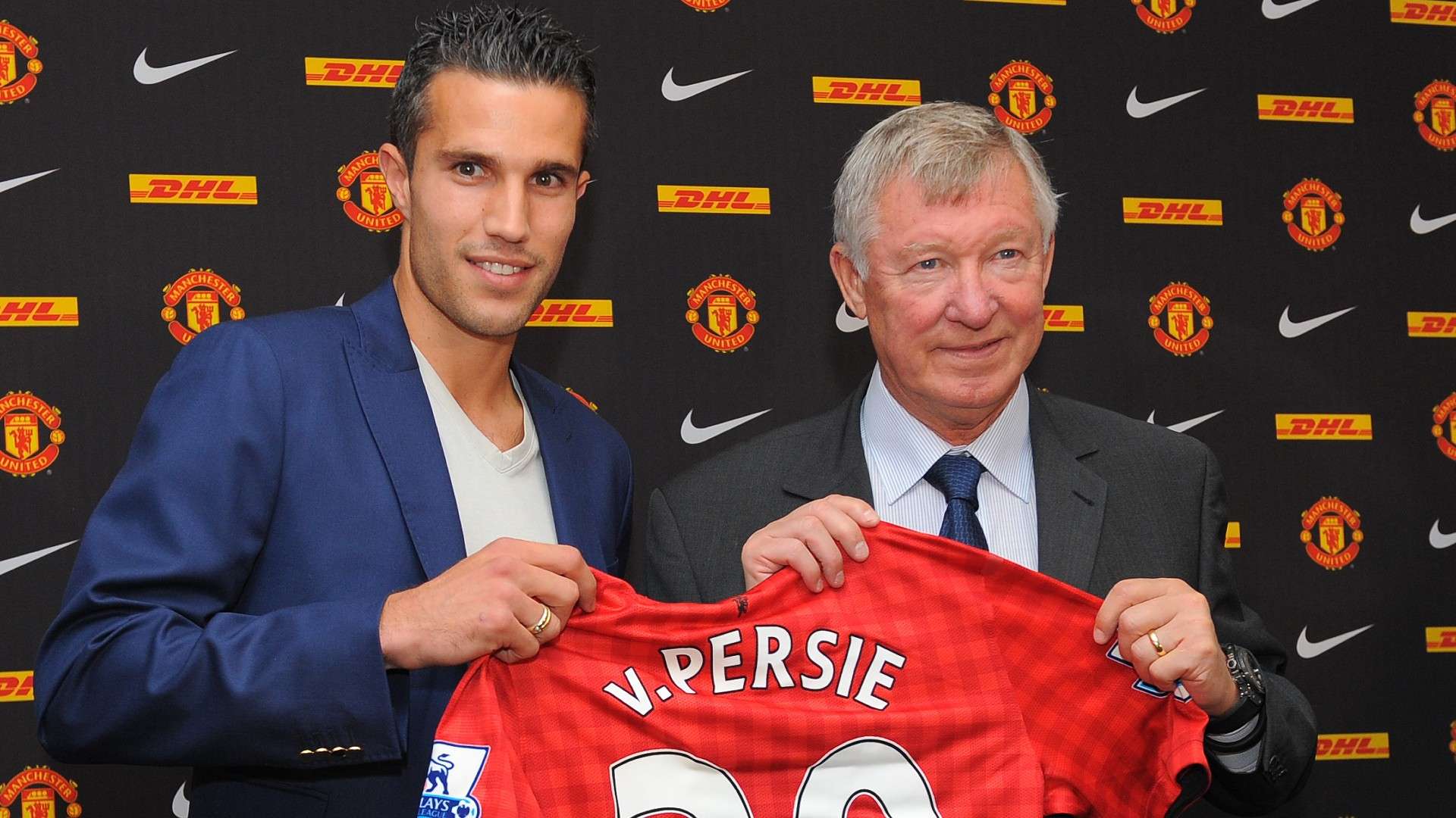 Manchester United 2012-13 Robin van Persie Alex Ferguson