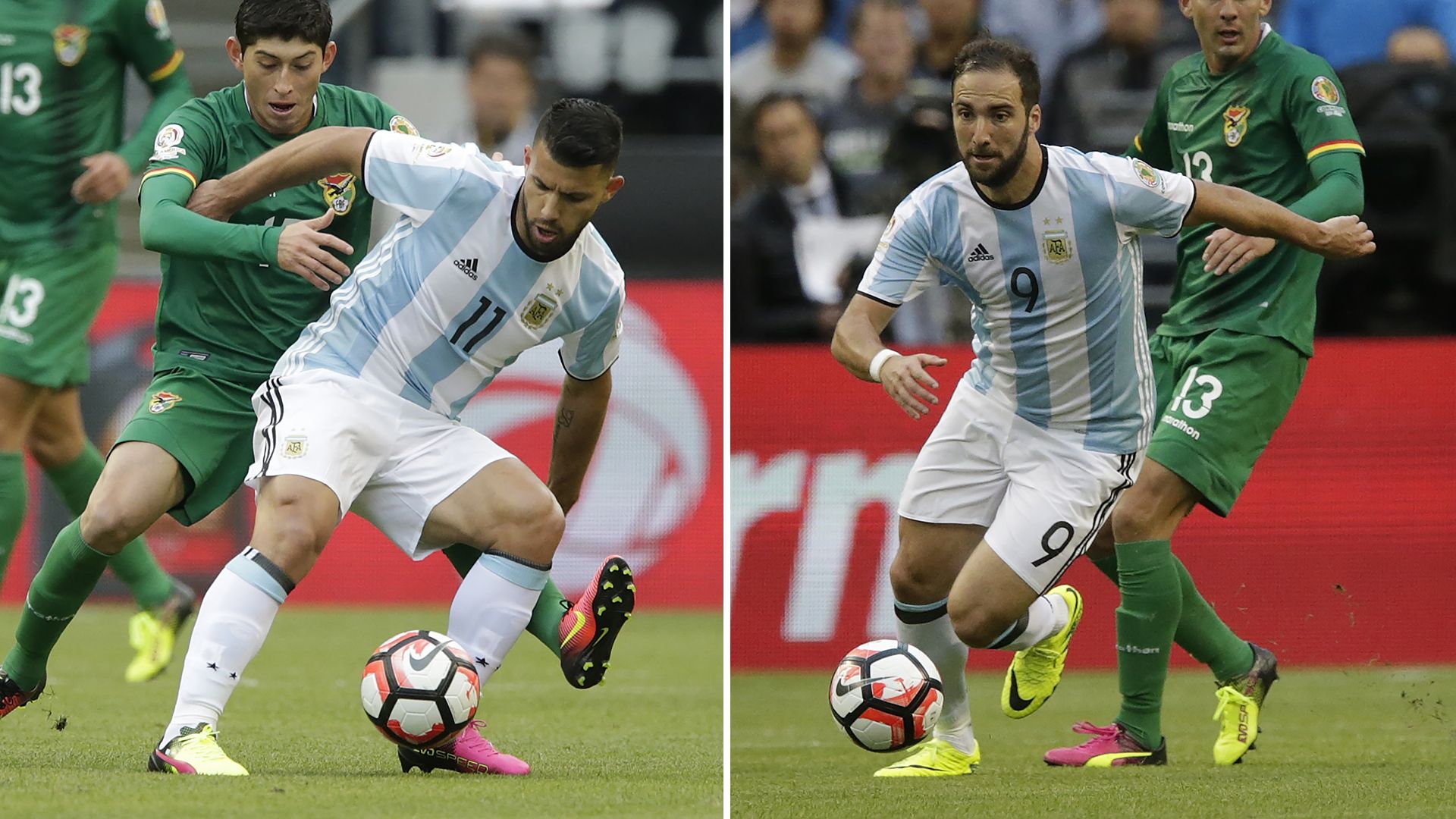 Higuain Aguero Argentina Bolivia Copa America
