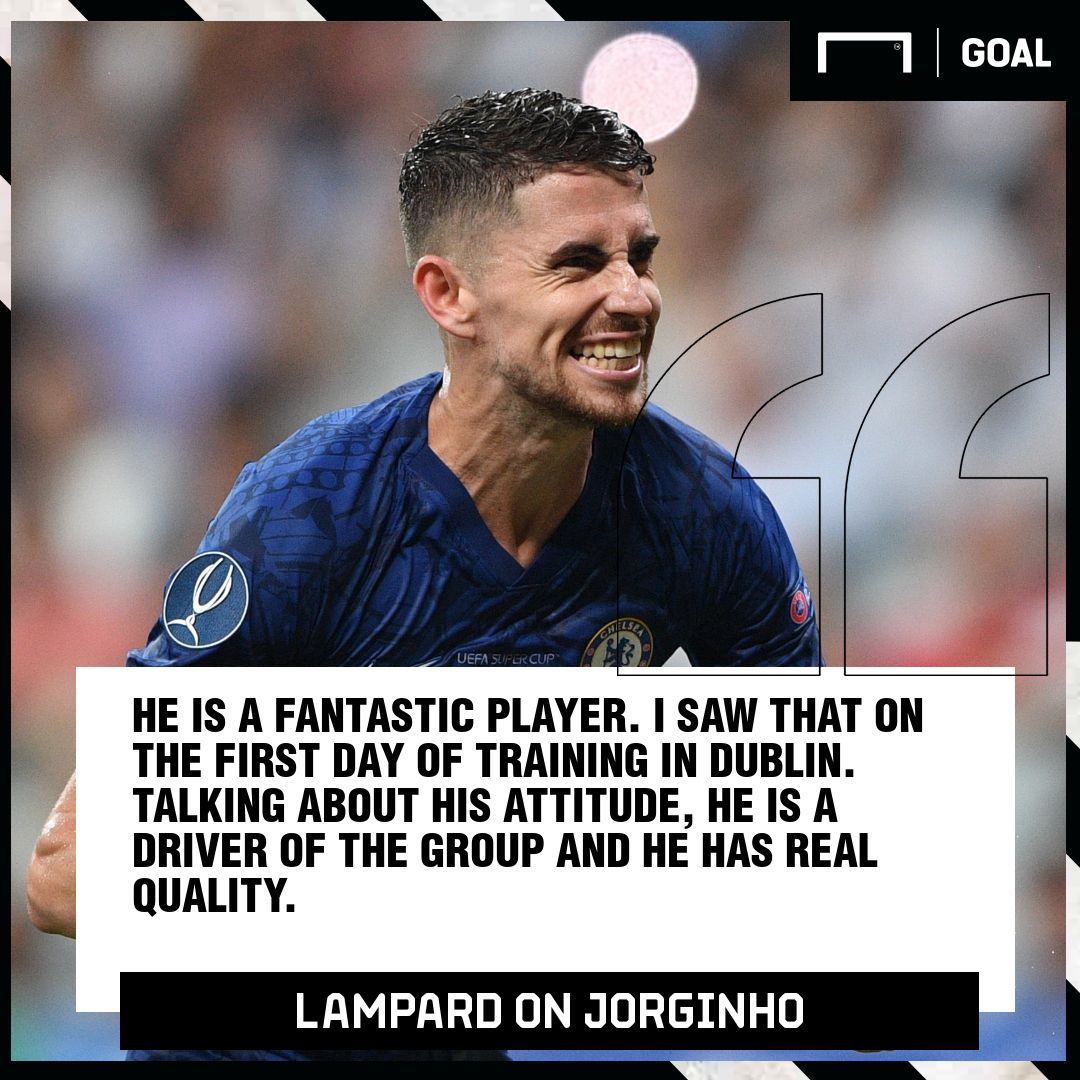 Lampard on Jorginho