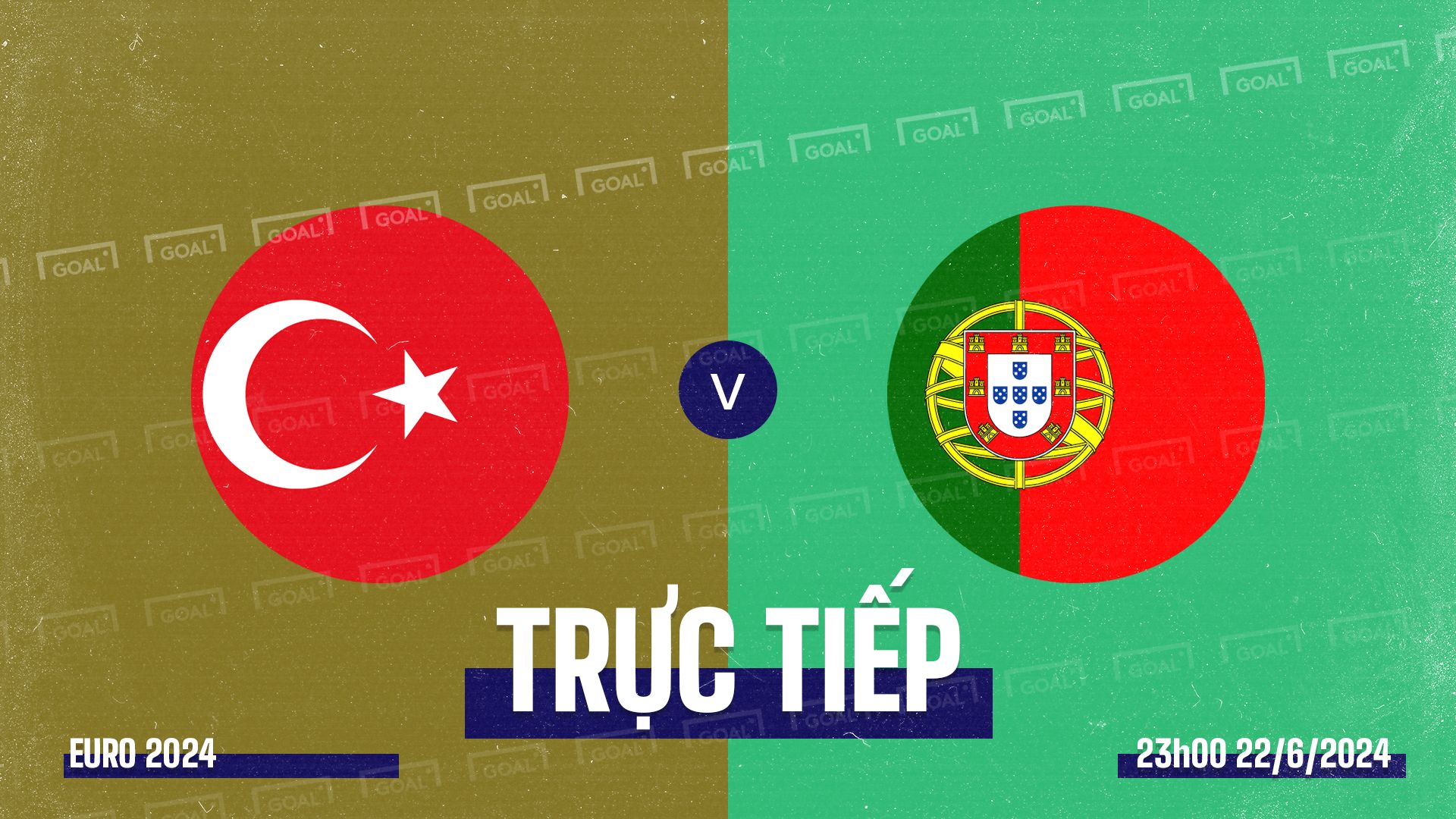 Turkiye vs Portugal EURO 2024 GFX