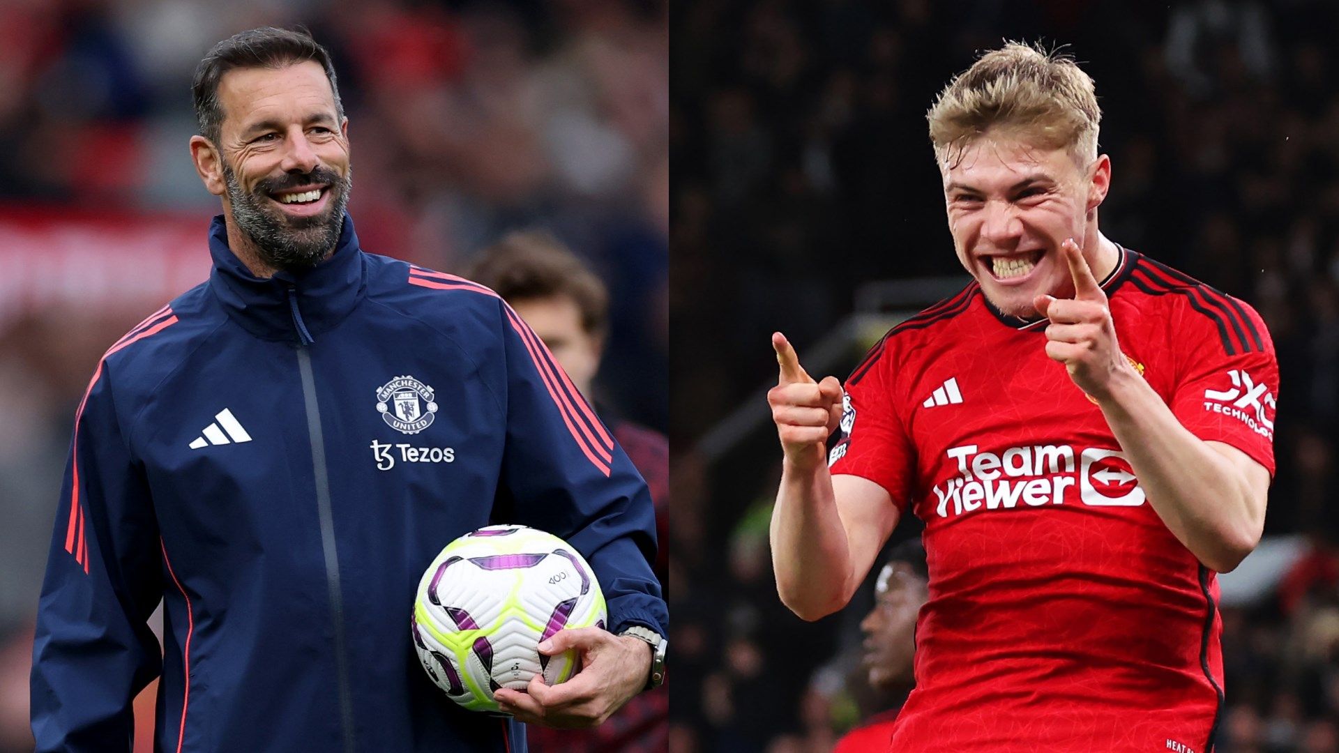 Rasmus Hojlund responds to claims he copied Man Utd coach and legend Ruud van Nistelrooy in win against Brentford | Goal.com US