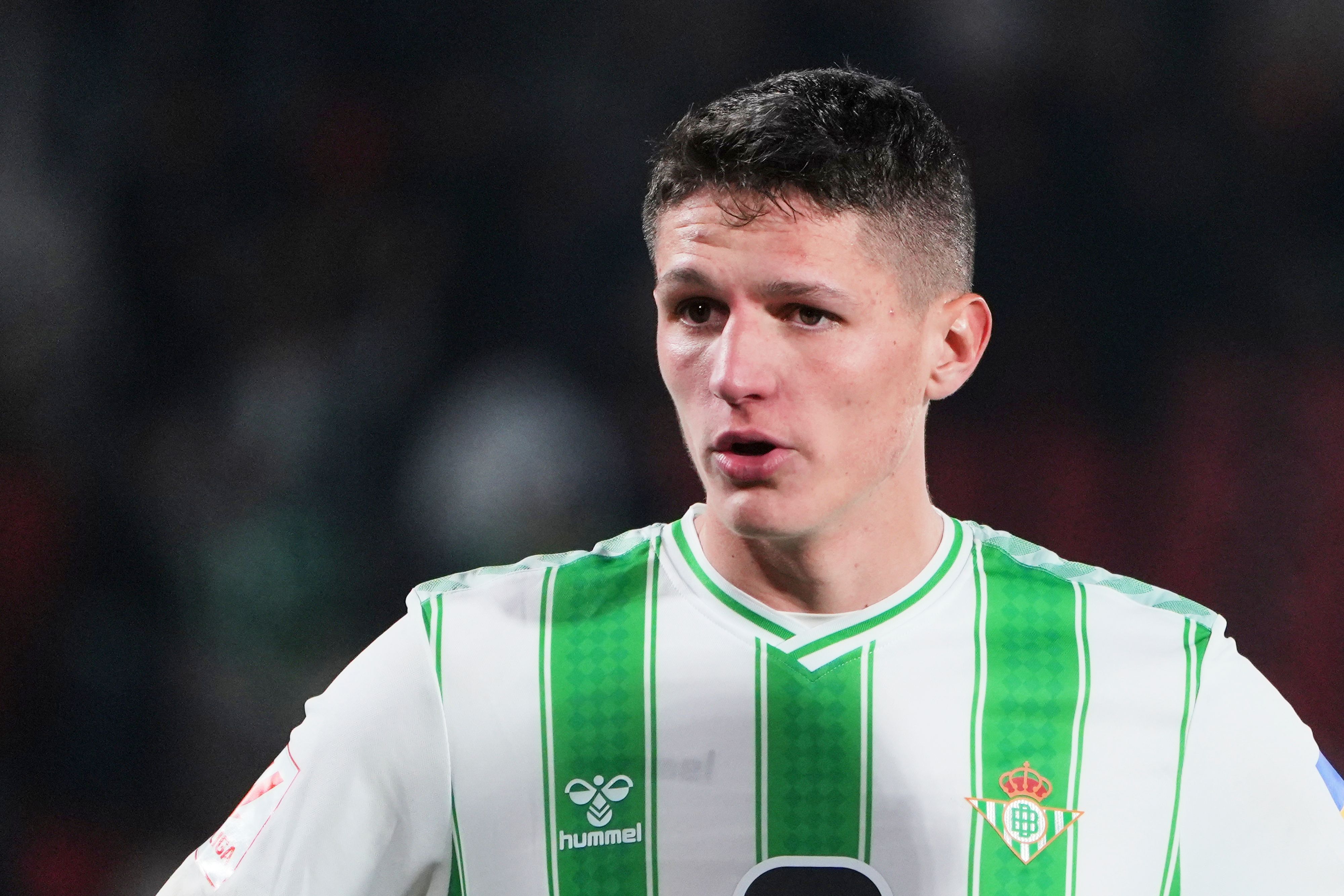 Sergi Altimira im Trikot von Betis Sevilla.