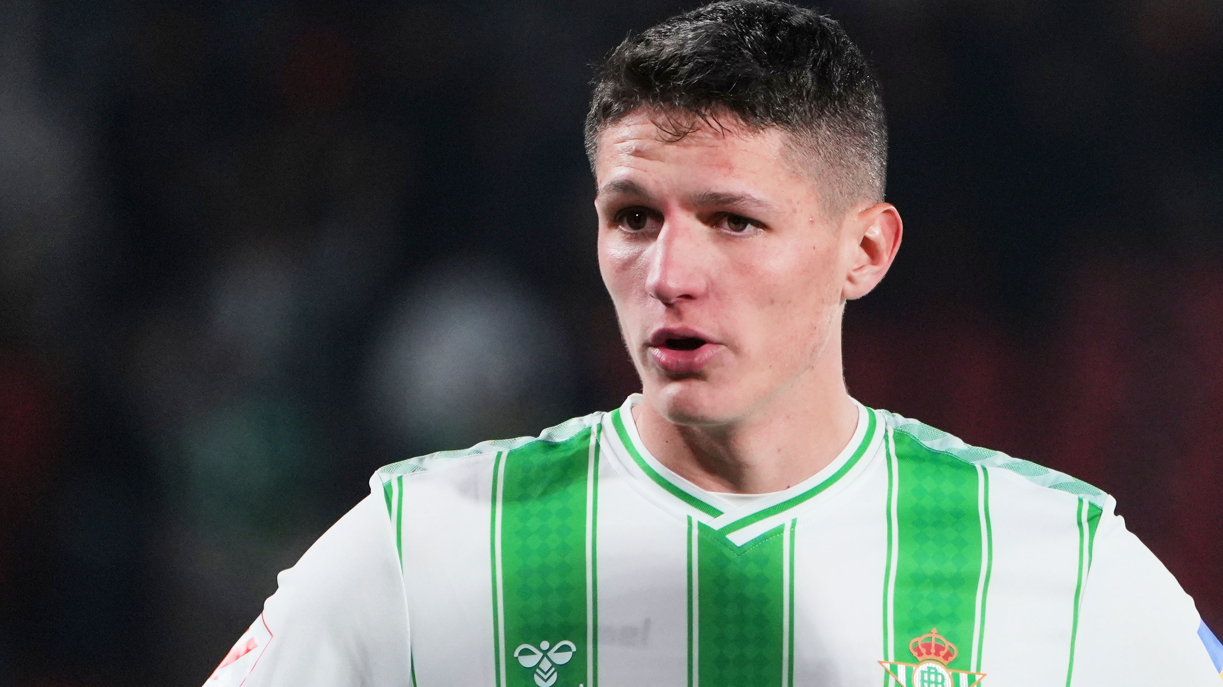 Sergi Altimira im Trikot von Betis Sevilla.