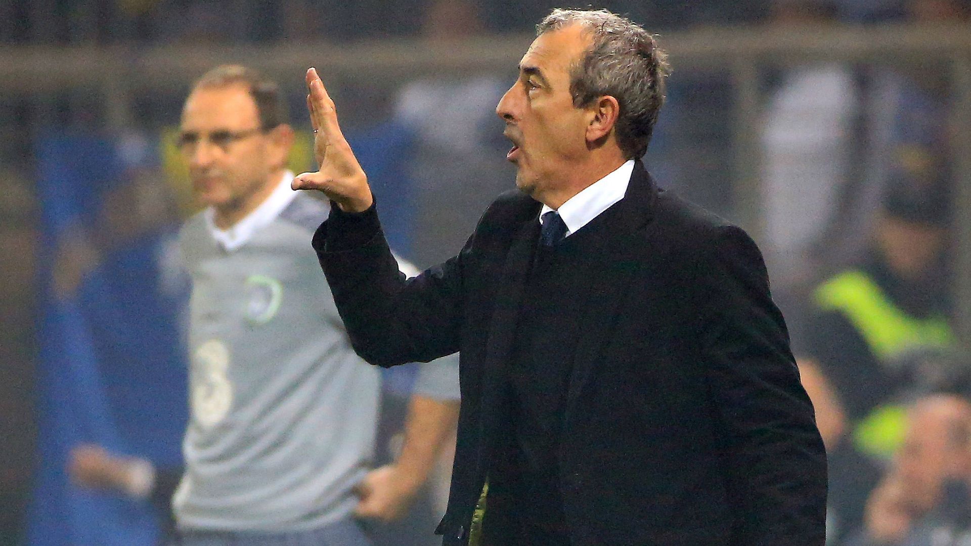 mehmed bazdarevic - bosnia ireland - euro 2016 playoff - 13112015