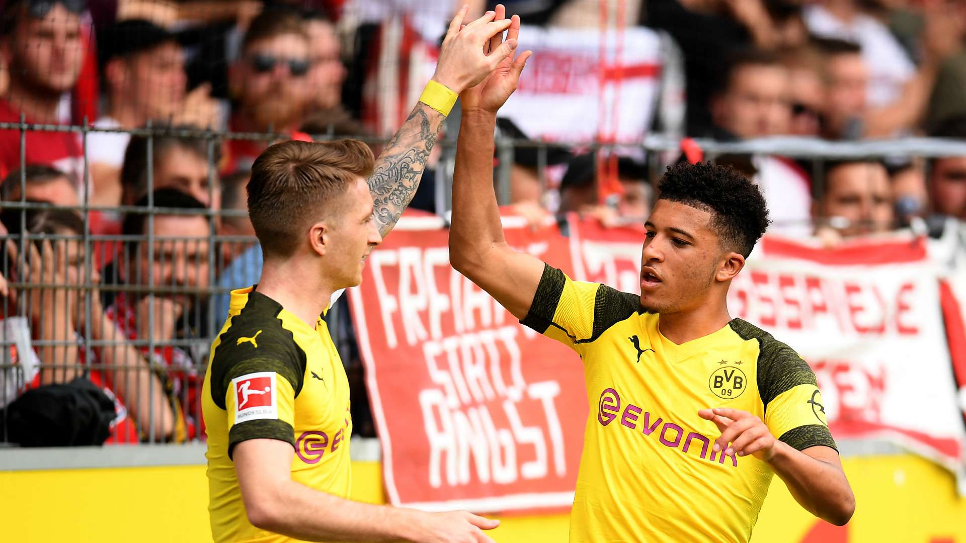 MARCO REUS JADON SANCHO BORUSSIA DORTMUND