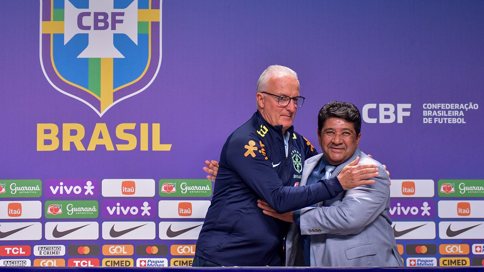 Dorival Junior e Ednaldo Rodrigues