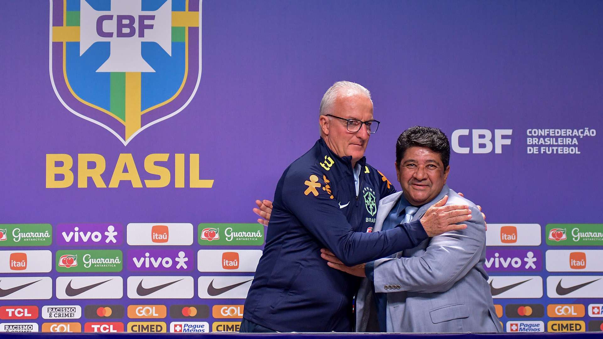 Dorival Junior e Ednaldo Rodrigues