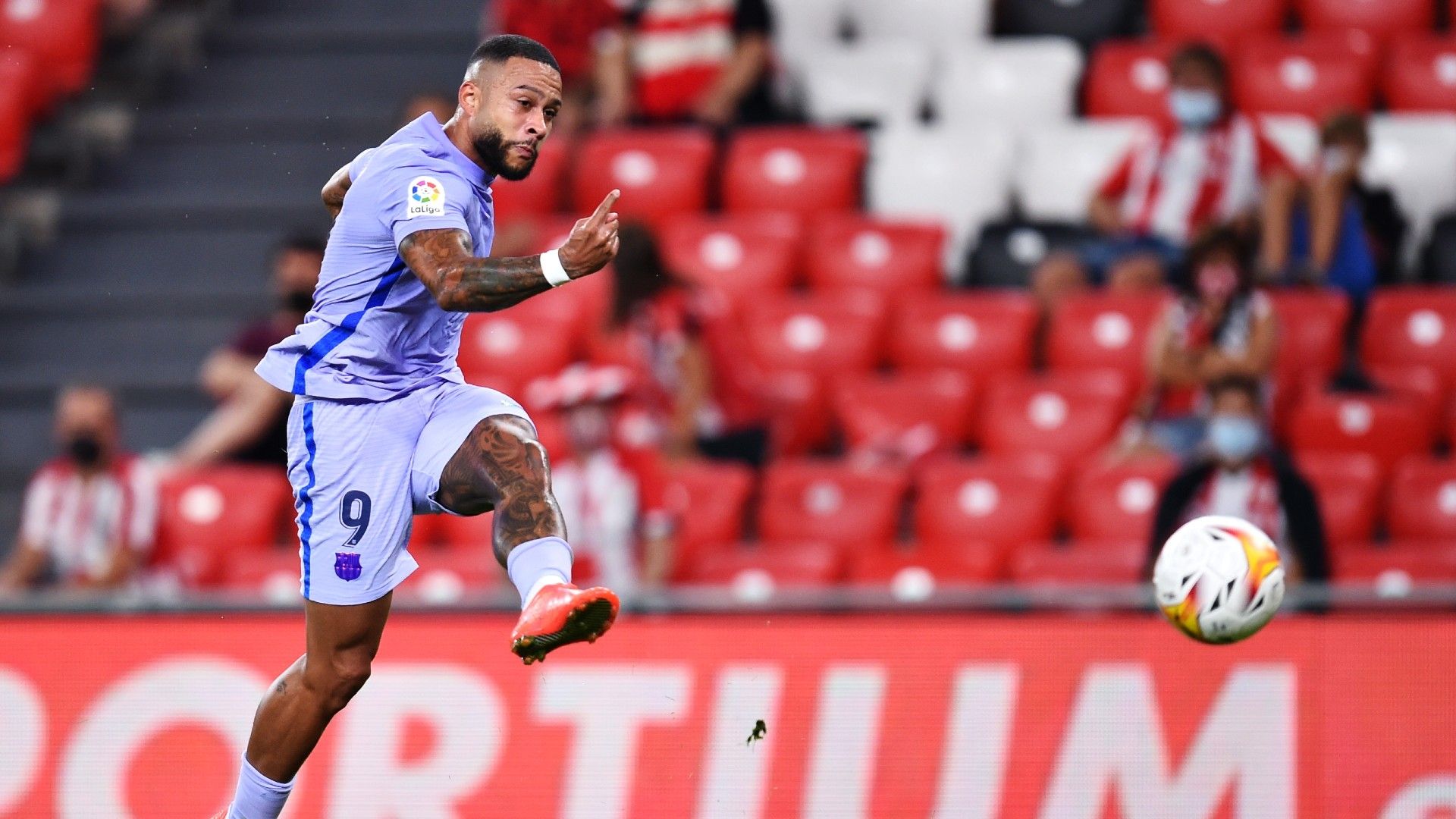 Memphis Depay Athletic Club vs Barcelona La Liga 2021-22