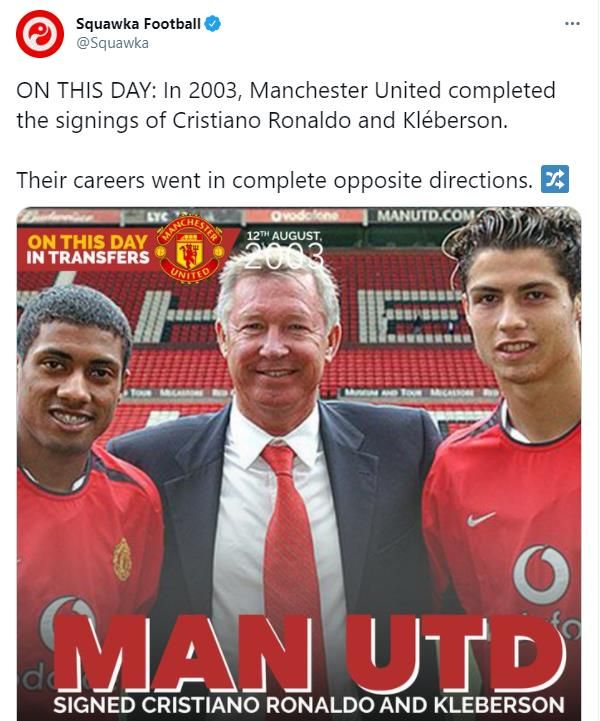 Kleberson Ronaldo Man utd