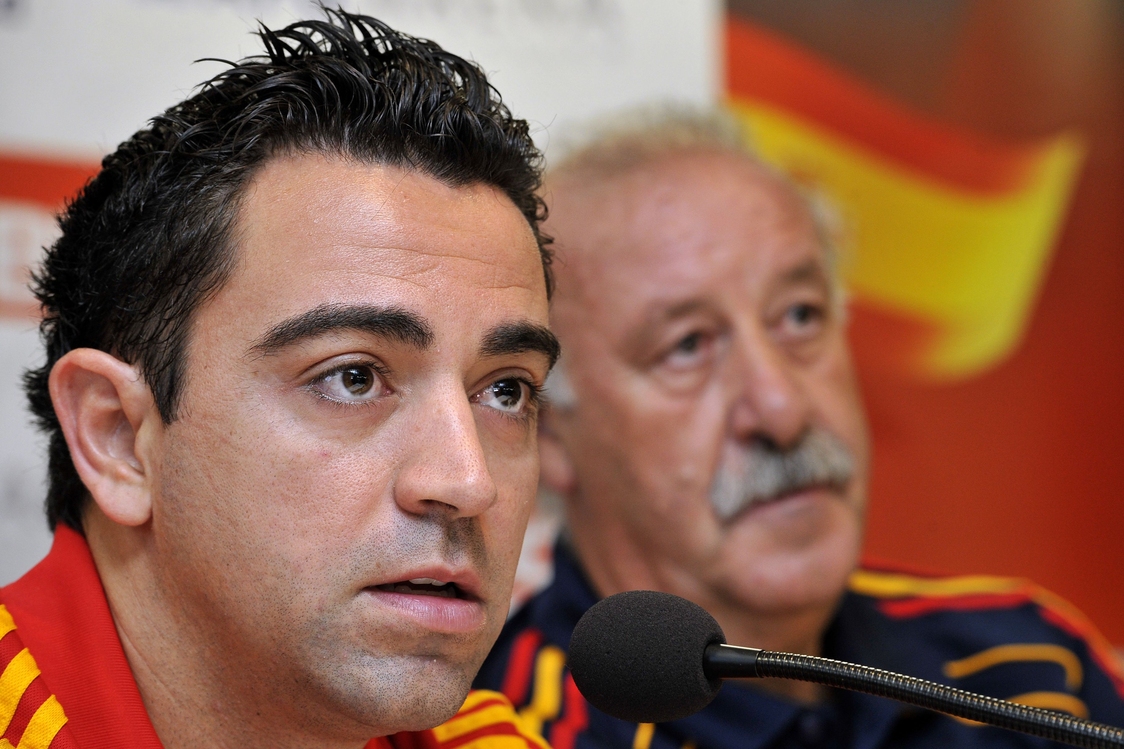 Vicente del Bosque - Xavi