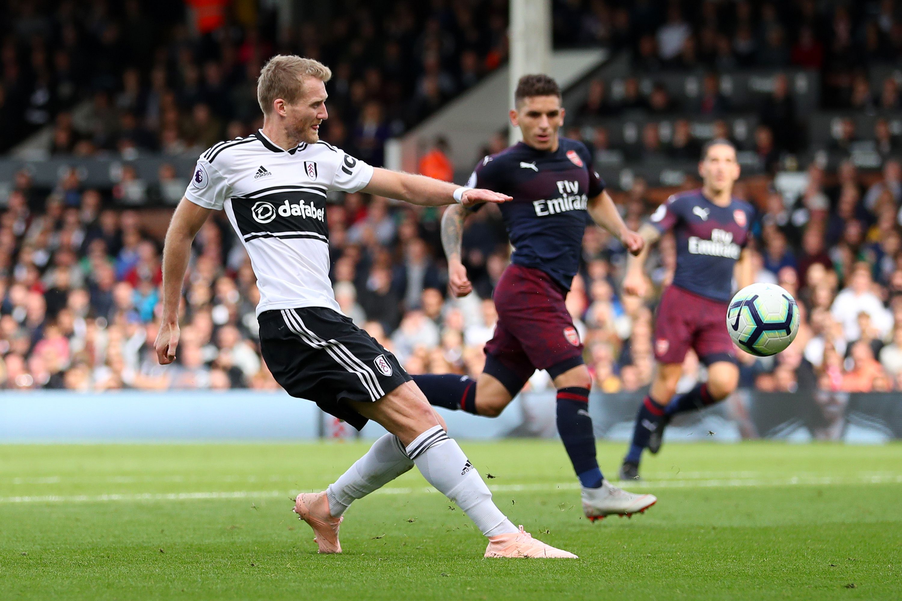 Andre Schurrle Fulham Arsenal Premier League 07102018