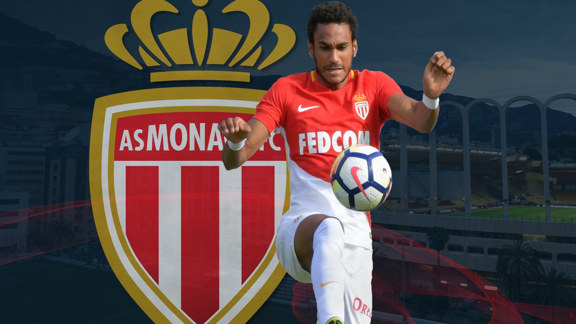 GFX Jordi Mboula AS Monaco Ligue 1