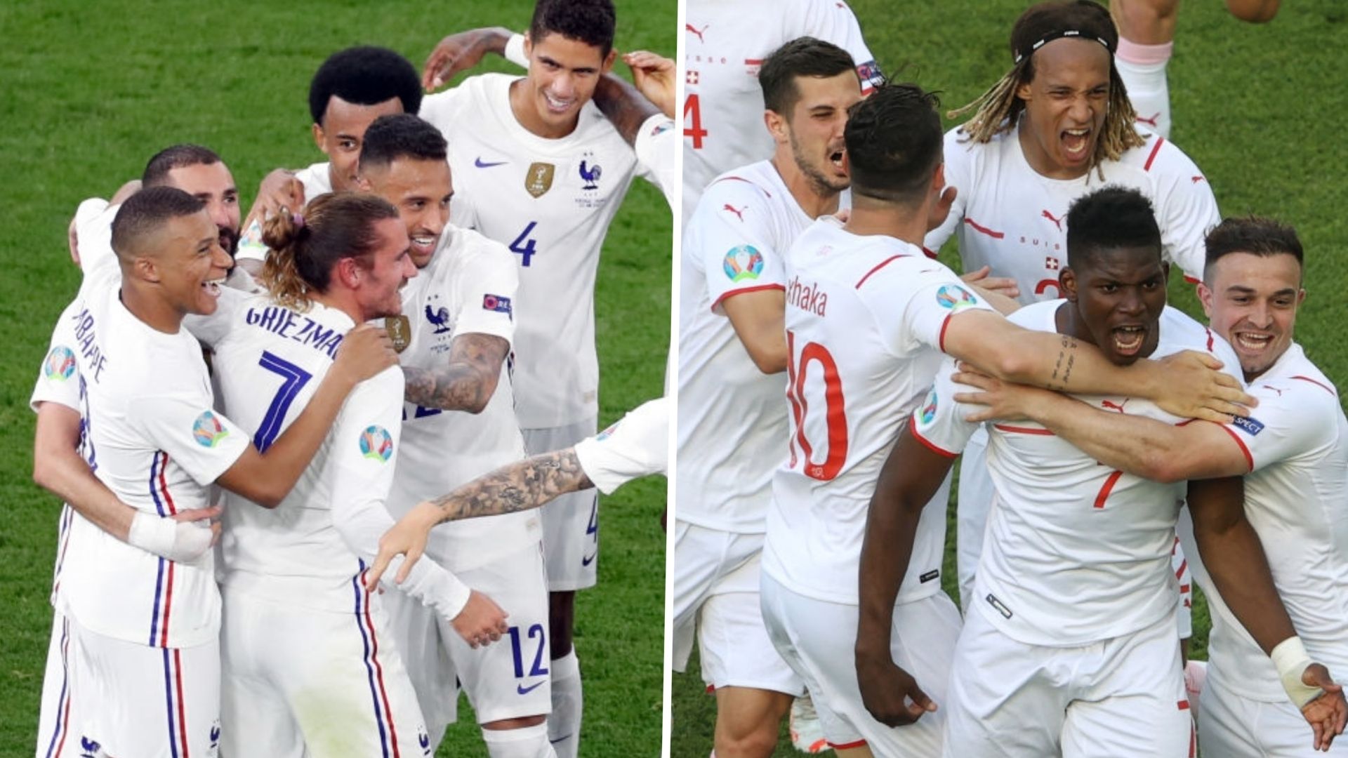 horara y por dónde pasan la transmisión en vivo del francia vs suiza de la euro 2021