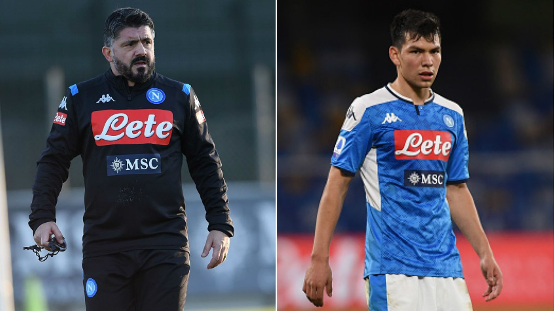Gattuso - Lozano Napoli
