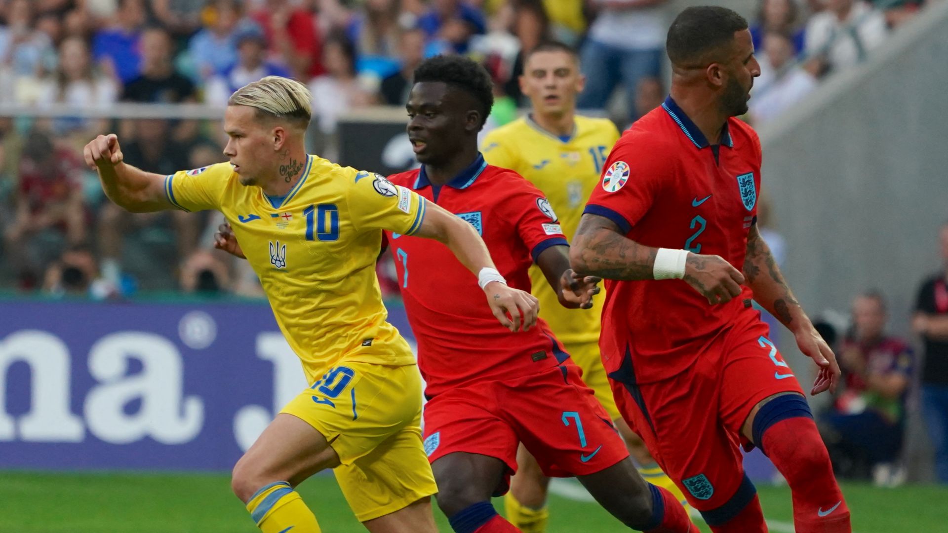 Mykhailo Mudryk Ukraine England 2023