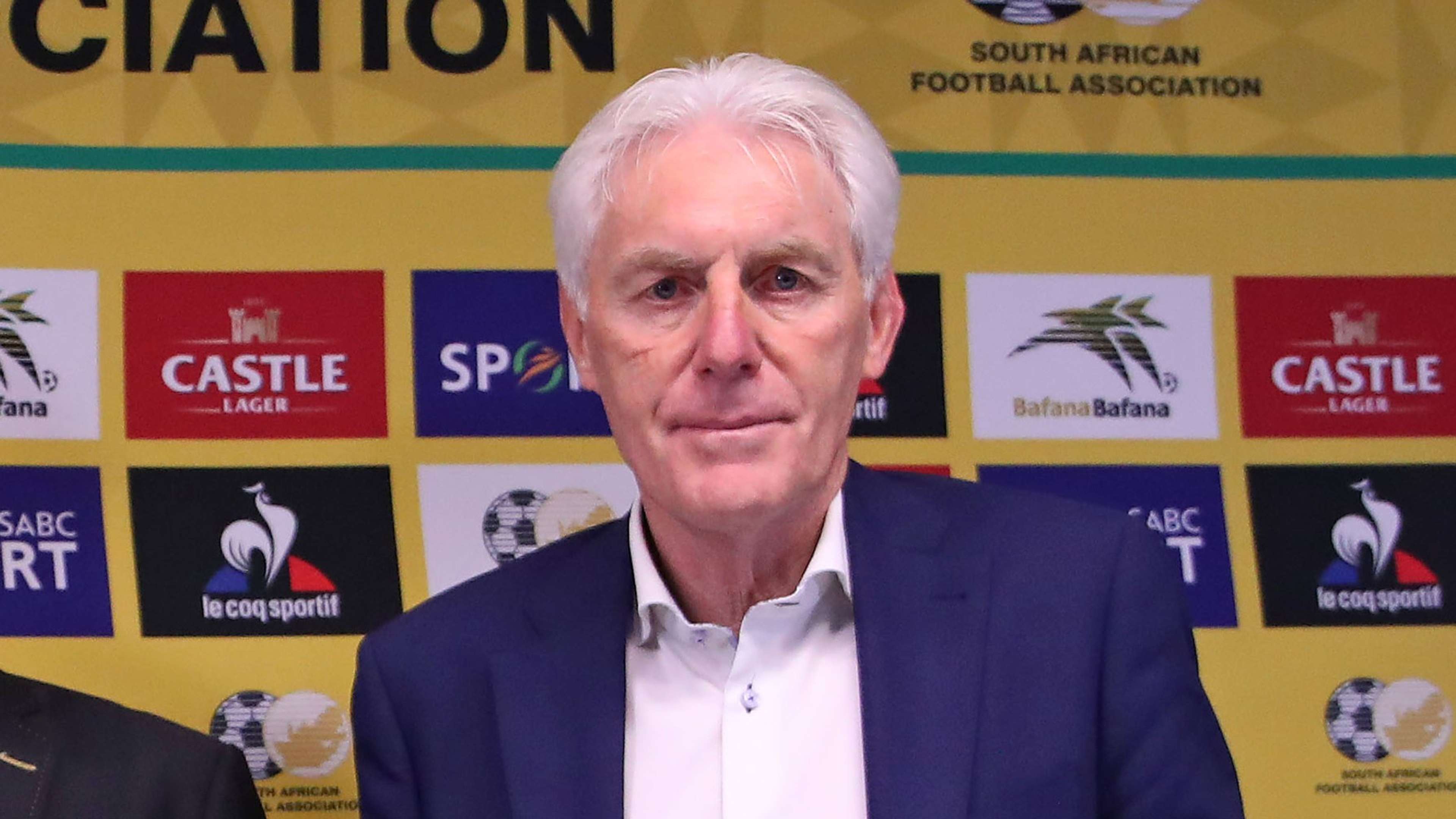 Hugo Broos, Bafana Bafana coach, May 2021