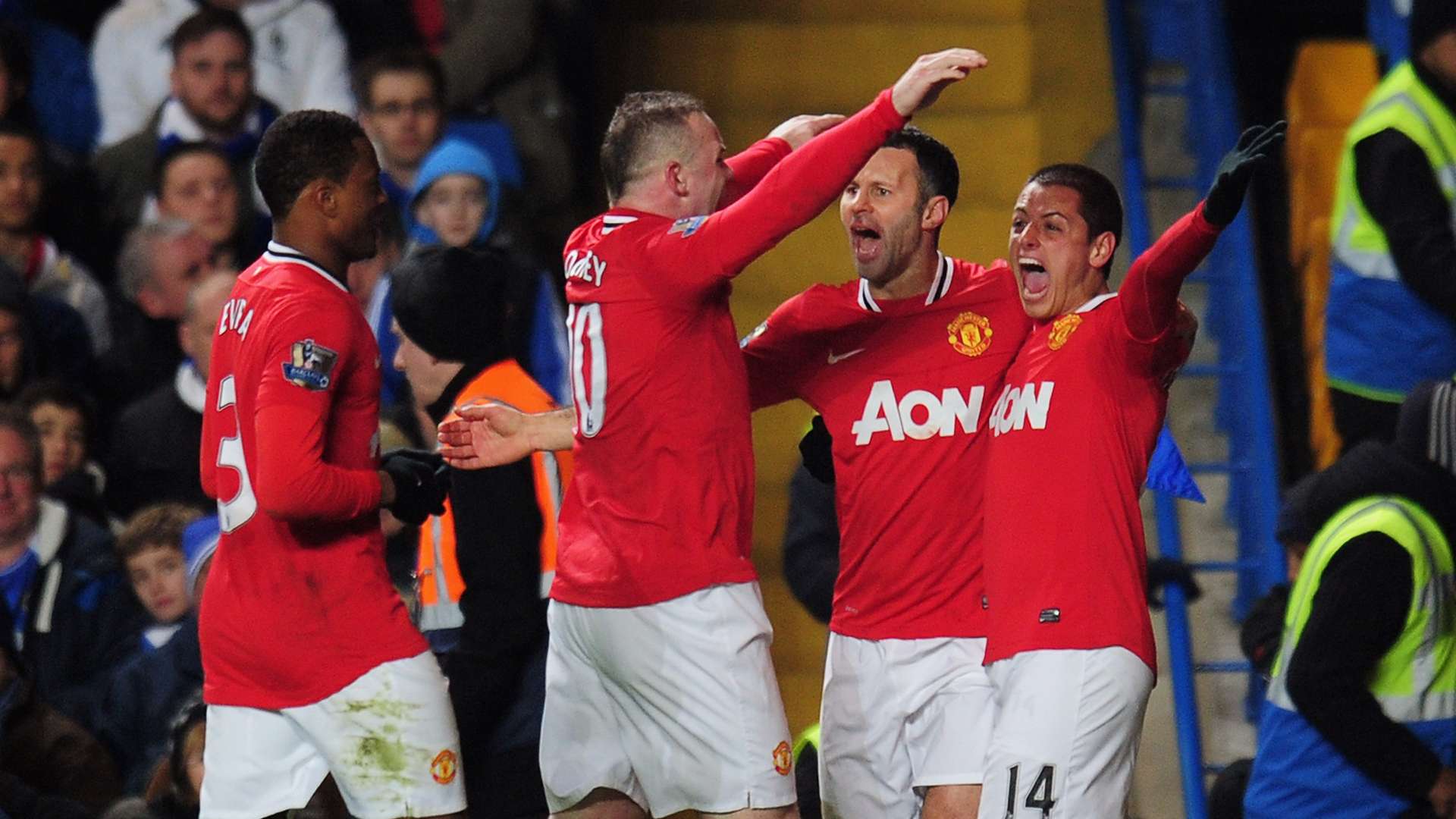 Manchester United Chelsea 2011-12 Premier League