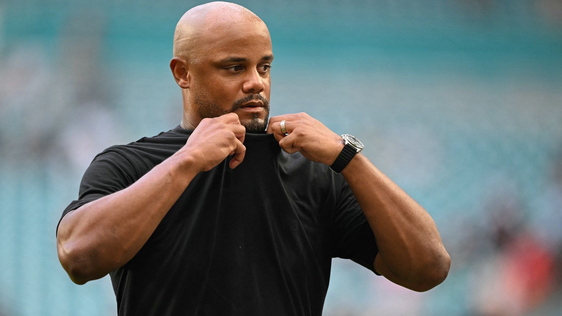 Vincent%20Kompany%20Bayern%202025%20(2) Barcelona plot surprise move for Bayern Munich outcast with forward desperate to leave Vincent Kompany's side this summer