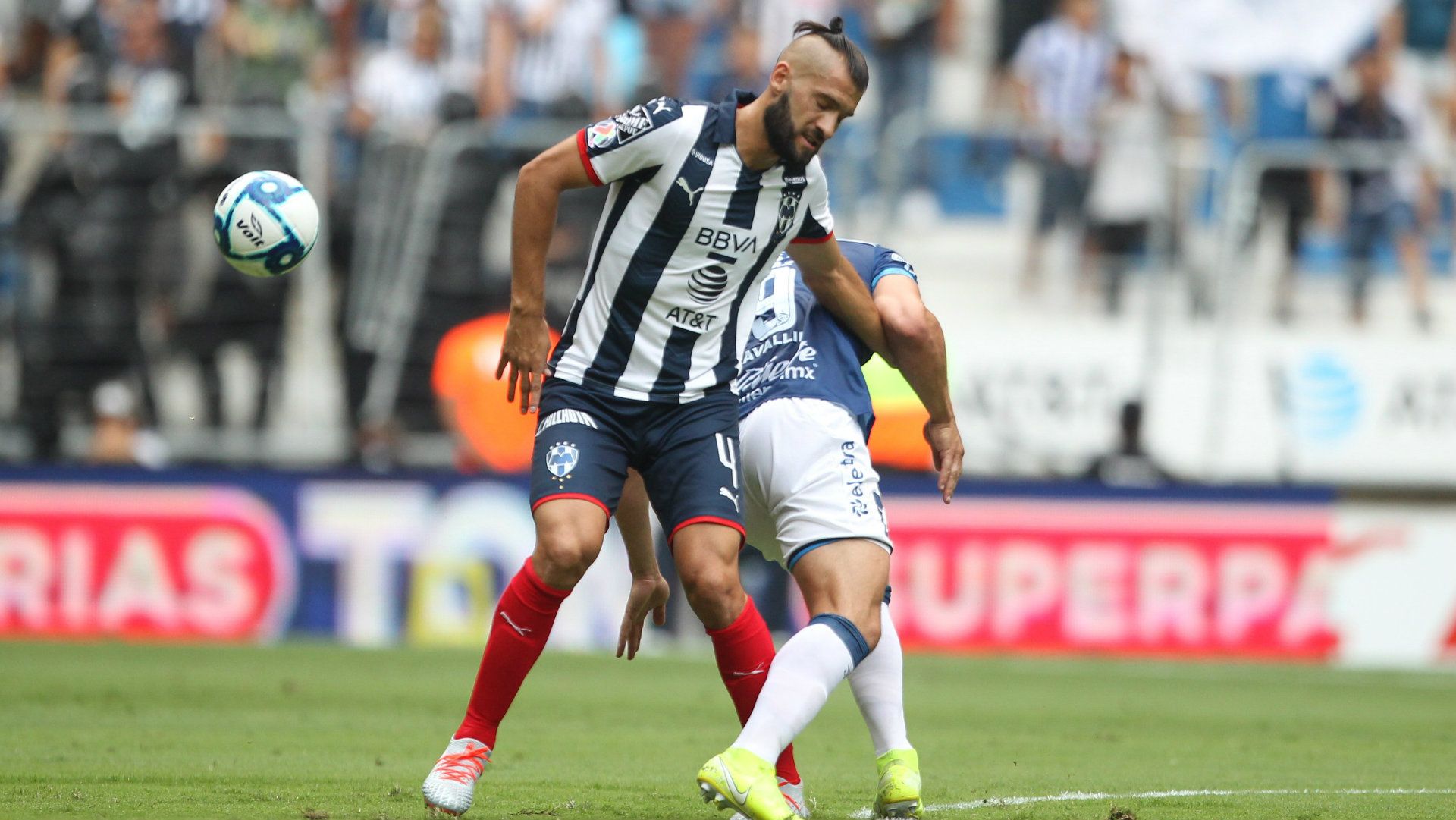 Nicolás Sánchez Rayados Monterrey Puebla Apertura 2019