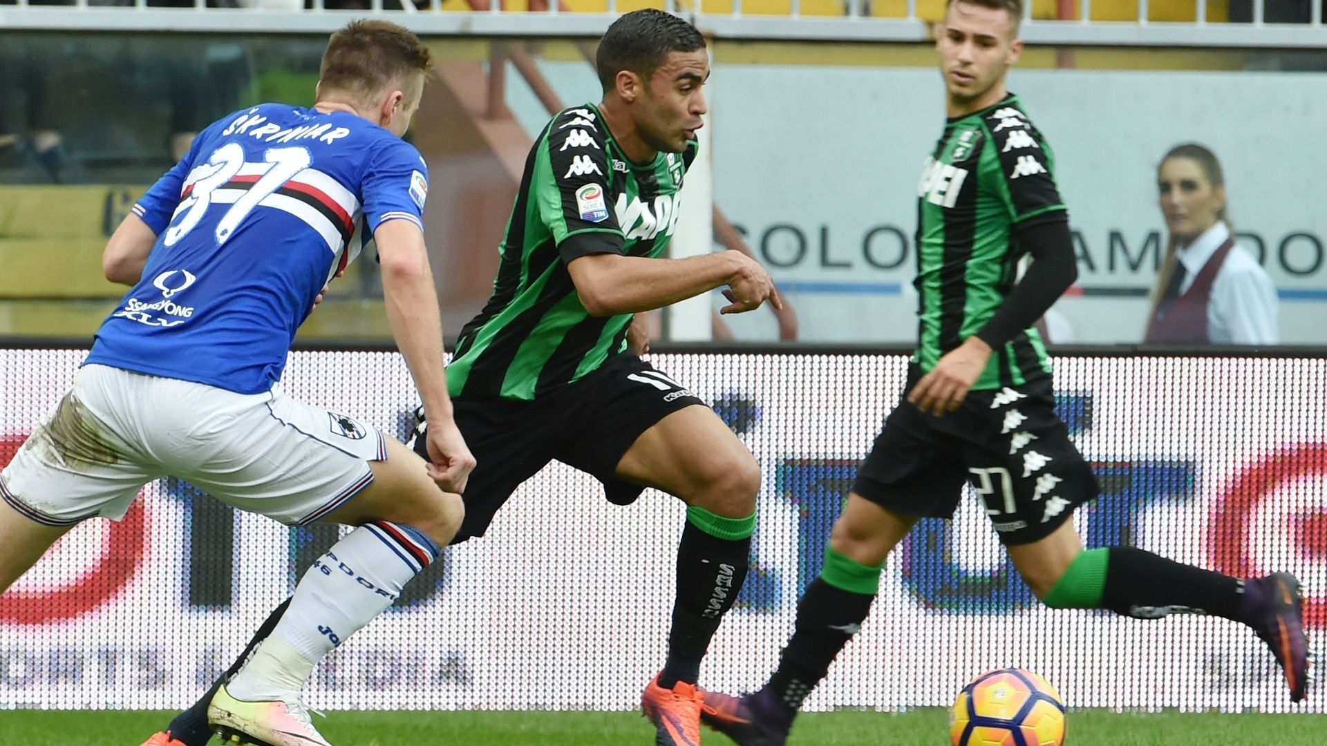Defrel Sampdoria Sassuolo Serie A