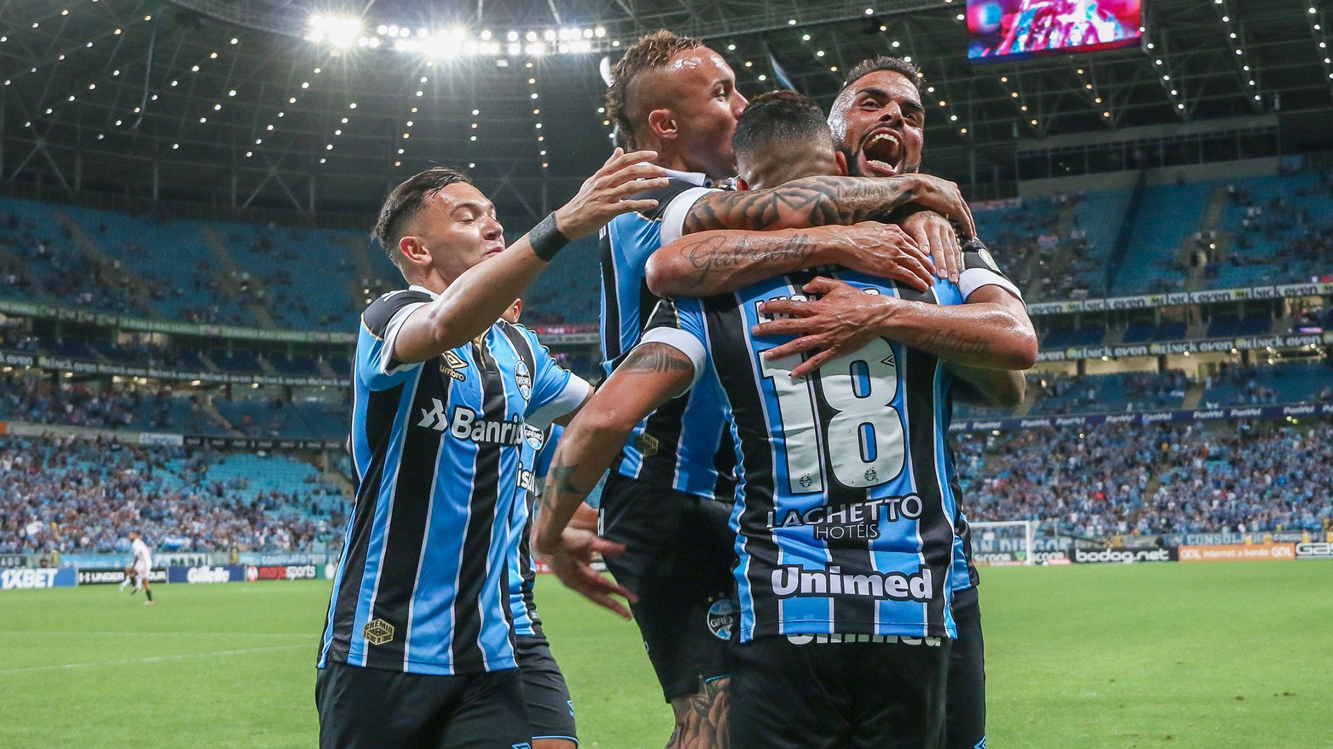 Maicon Everton Luciano Grêmio São Paulo Brasileirão 01 12 2019