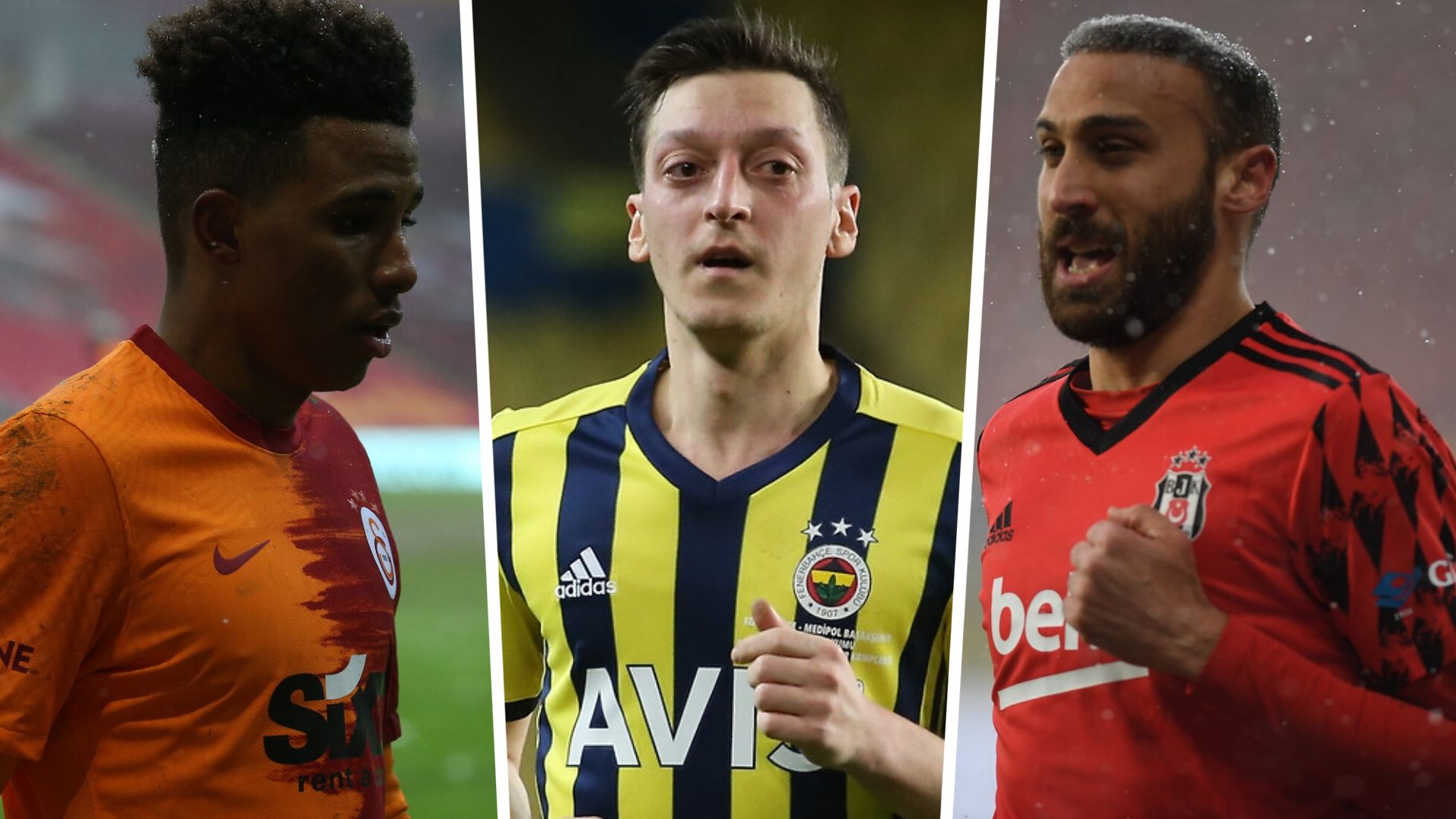 Gedson Fernandes Mesut Ozil Cenk Tosun GFX