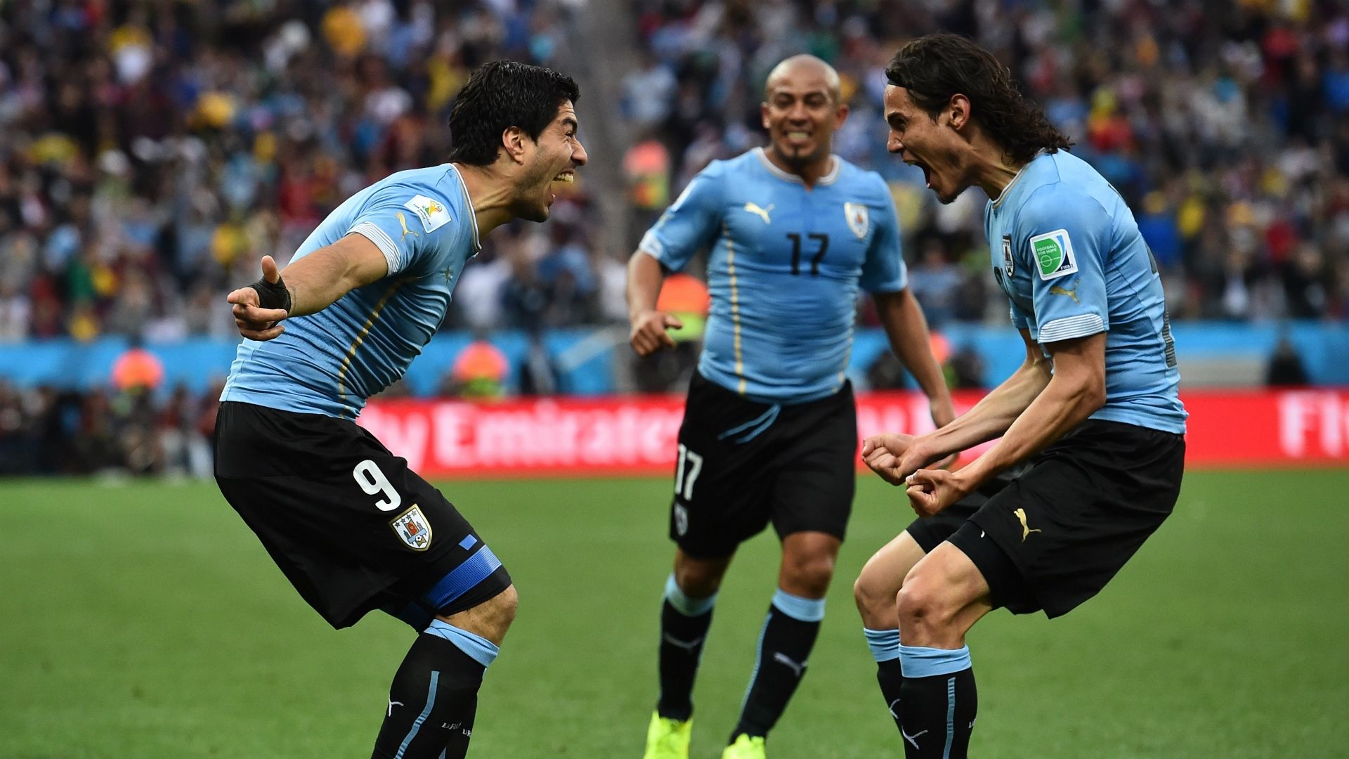 Luis Suarez Edinson Cavani Uruguay